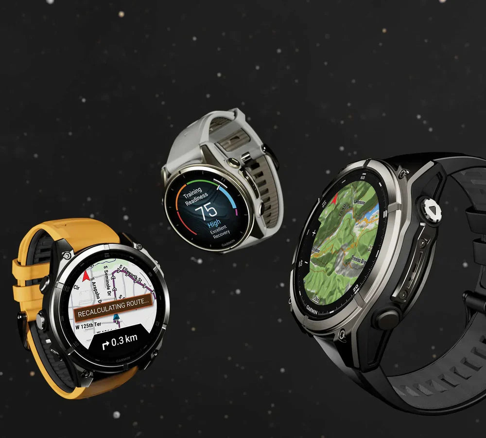 The latest Garmin Fenix 8 smartwatches
