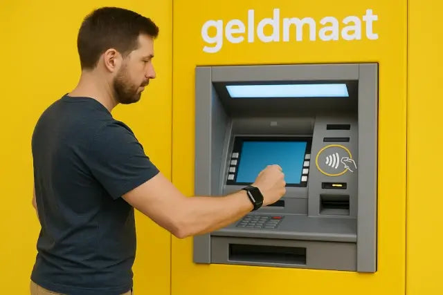 Kun je met Apple Watch geld pinnen pinautomaat Geldmaat?