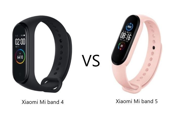 Mi band 4 vs Mi band 5