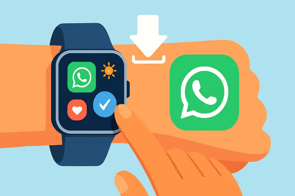 Comment installer WhatsApp sur ma montre connectée ?