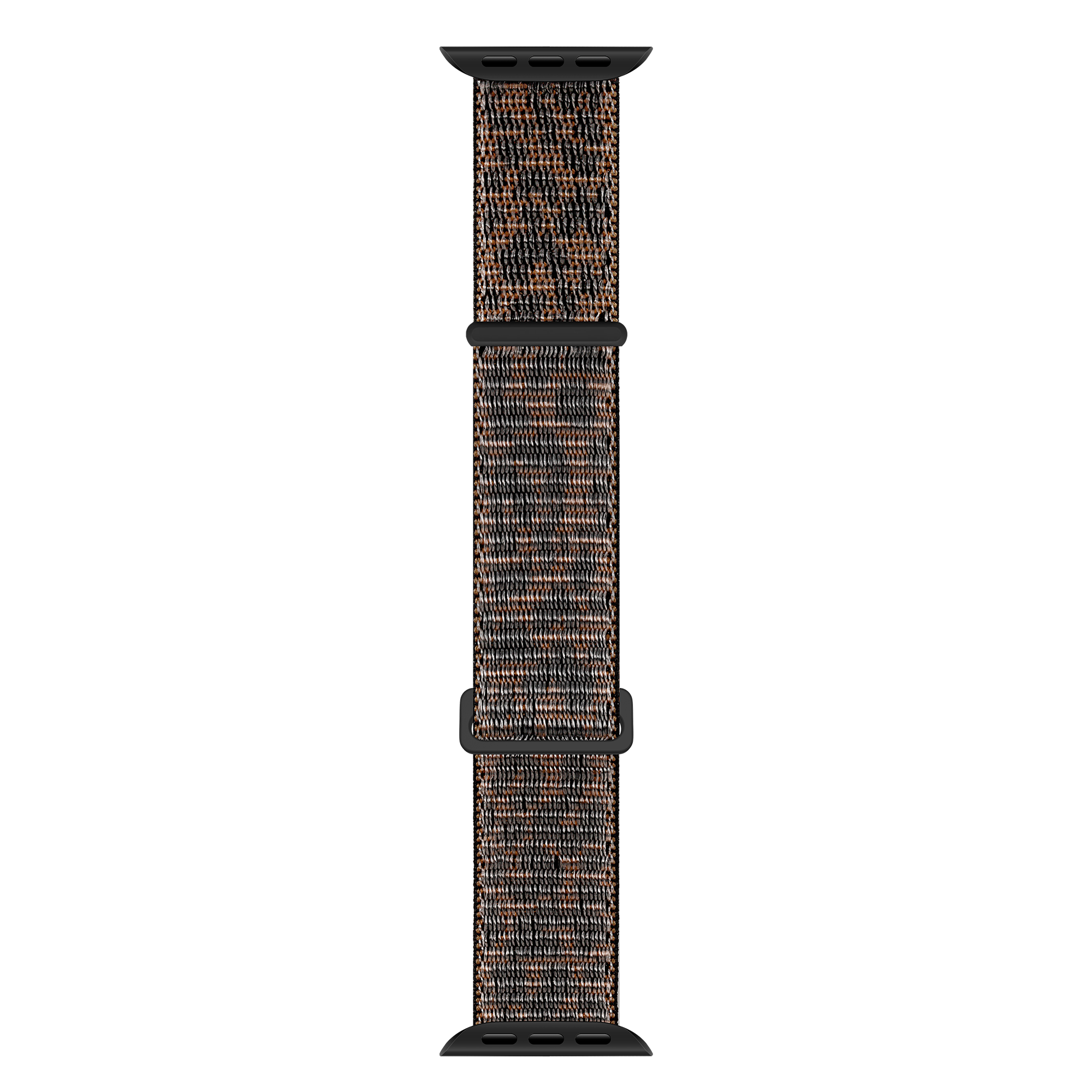 xoxo Wildhearts Apple Watch nylon bandje (black leopard)