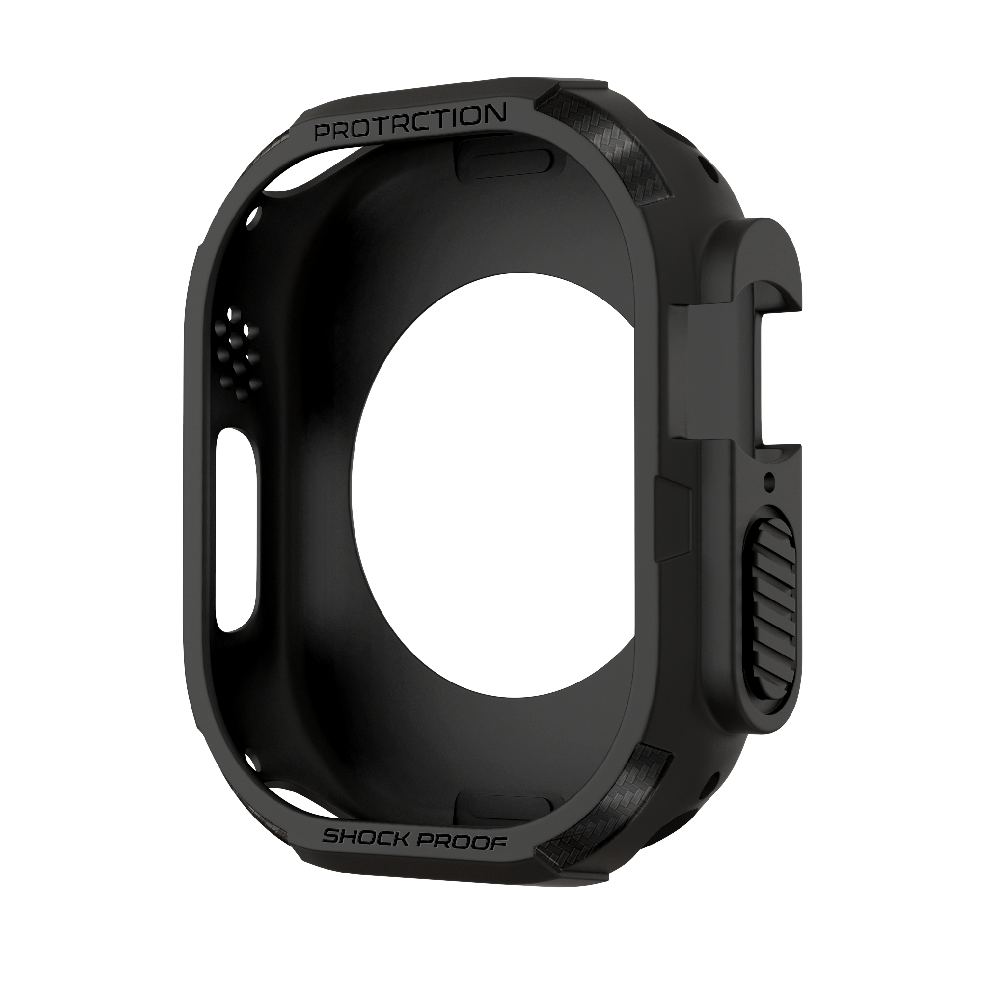 Bandz Apple Watch Ultra - 49mm Rugged TPU Case (Black)