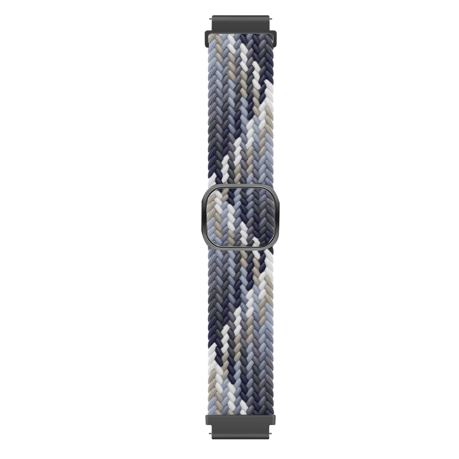 Withings Steel HR Sport Adjustable Braided Strap (Black/White)