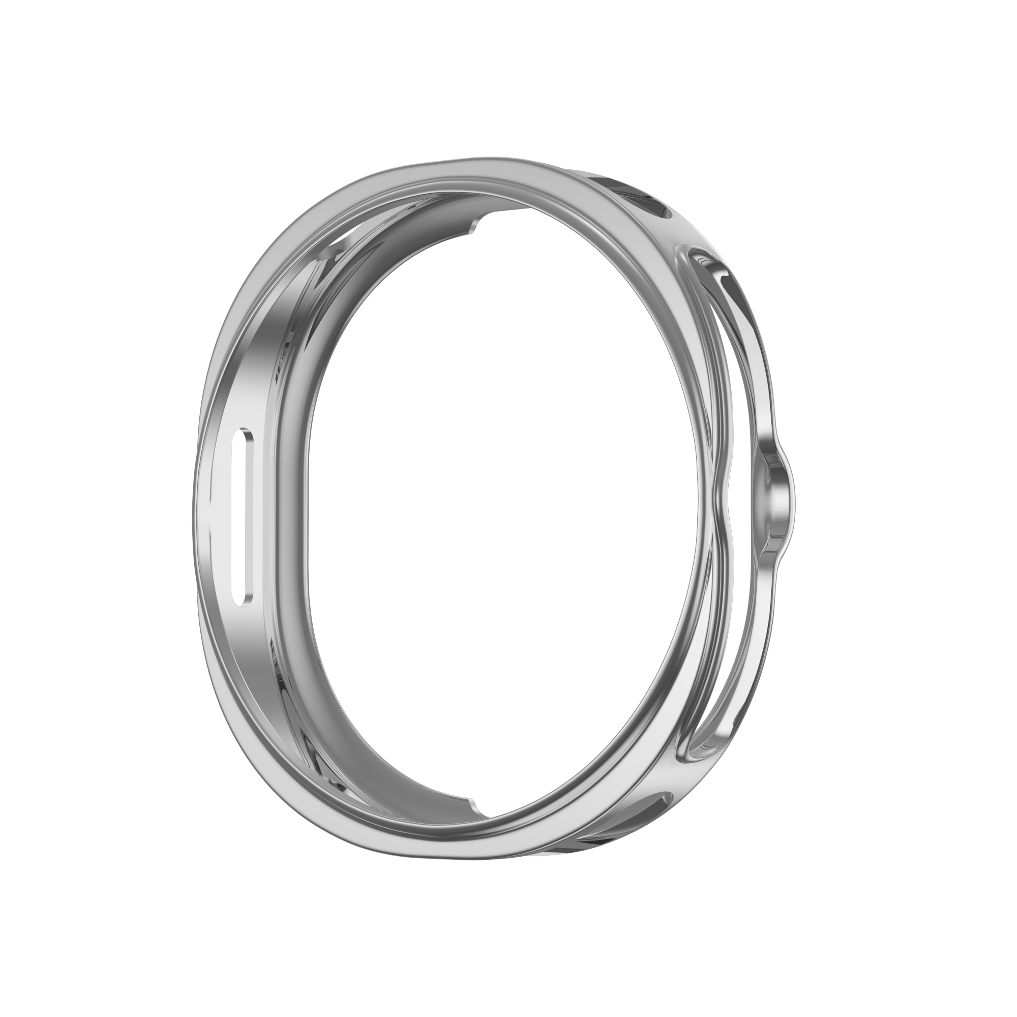 Bandz Samsung Galaxy Watch 8 Classic TPU hoesje (zilver)