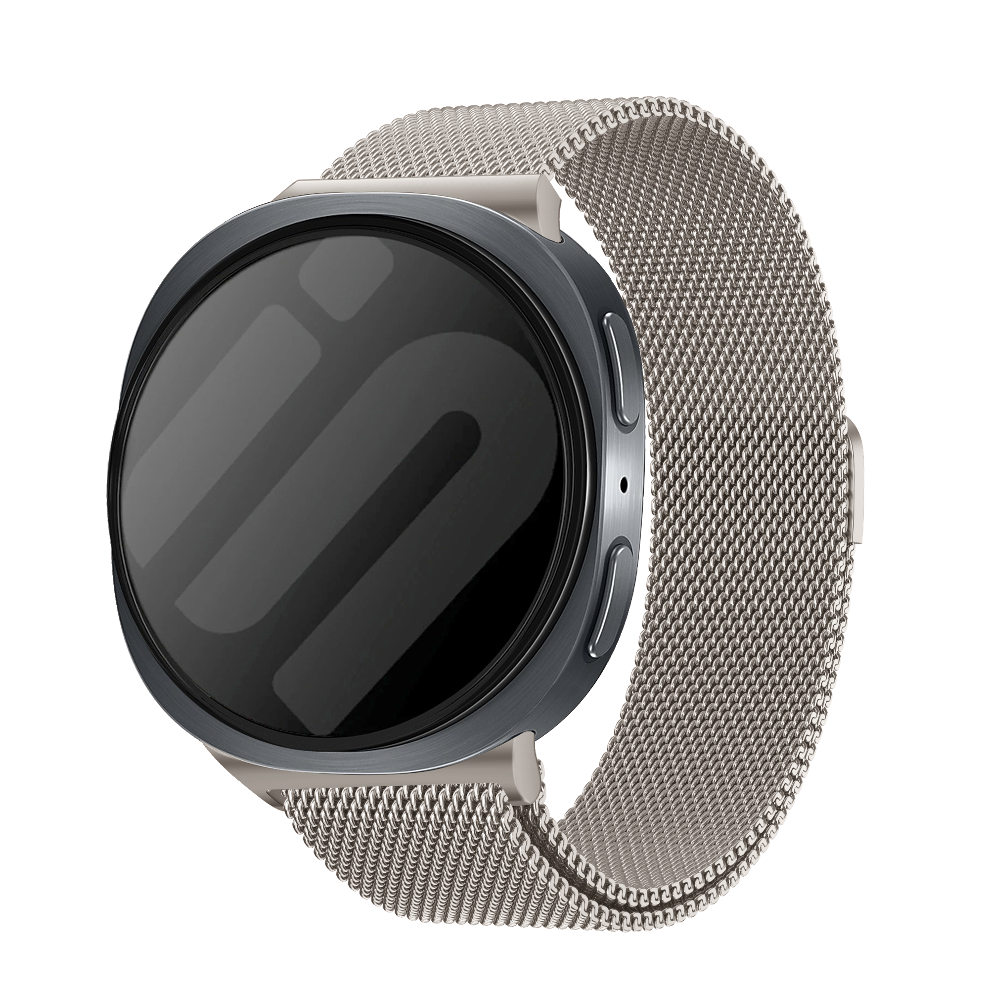 Samsung Galaxy Watch 8 - 40mm Milanese Strap (Starlight)