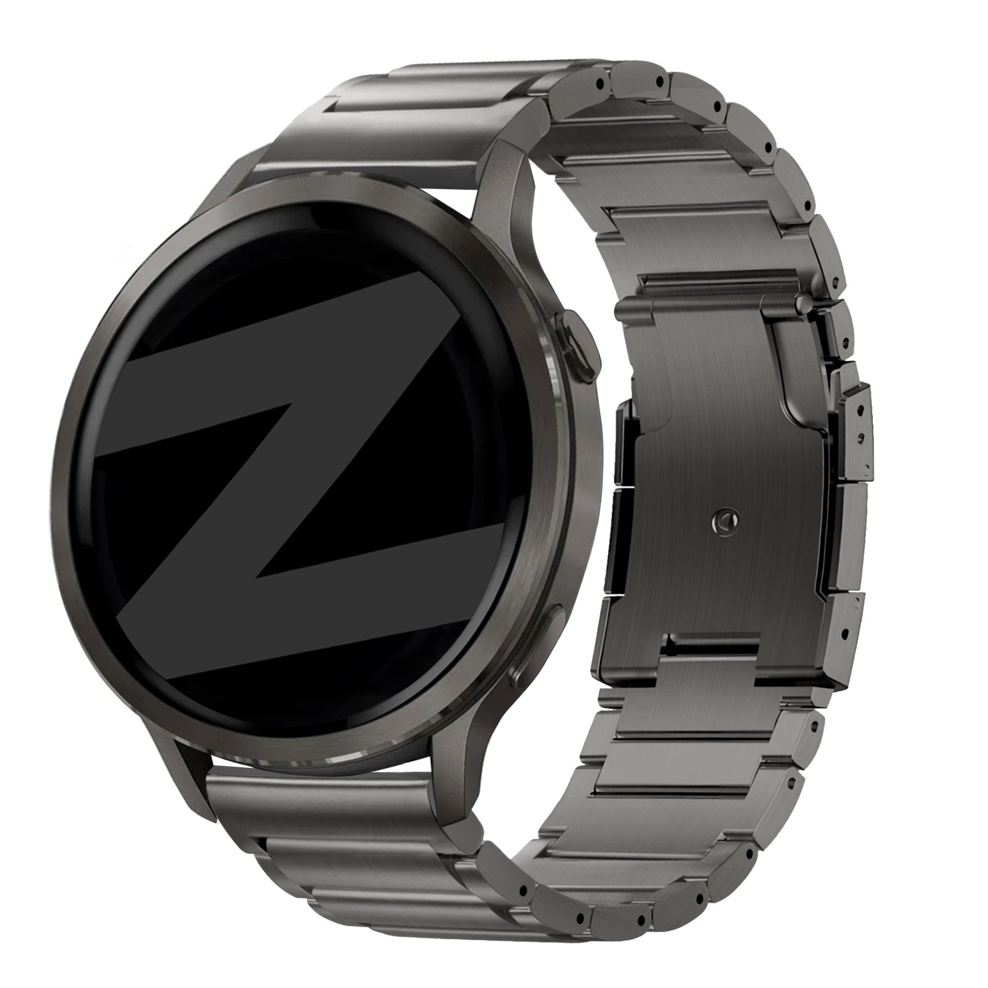 Bandz Garmin D2 Air X15 titanium schakel band (grafiet)