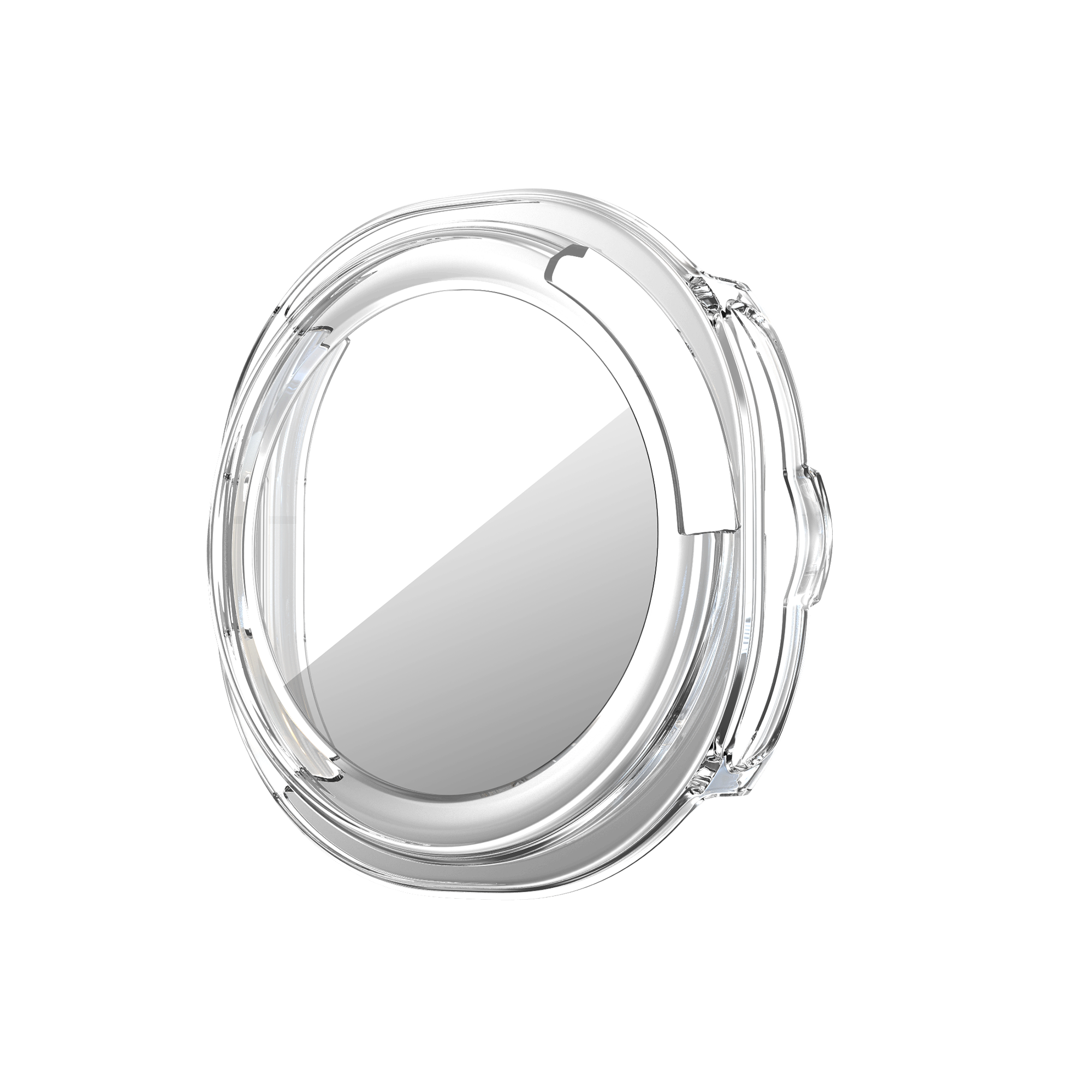 Bandz Samsung Galaxy Watch 8 Classic PC hoesje met glas (transparant)