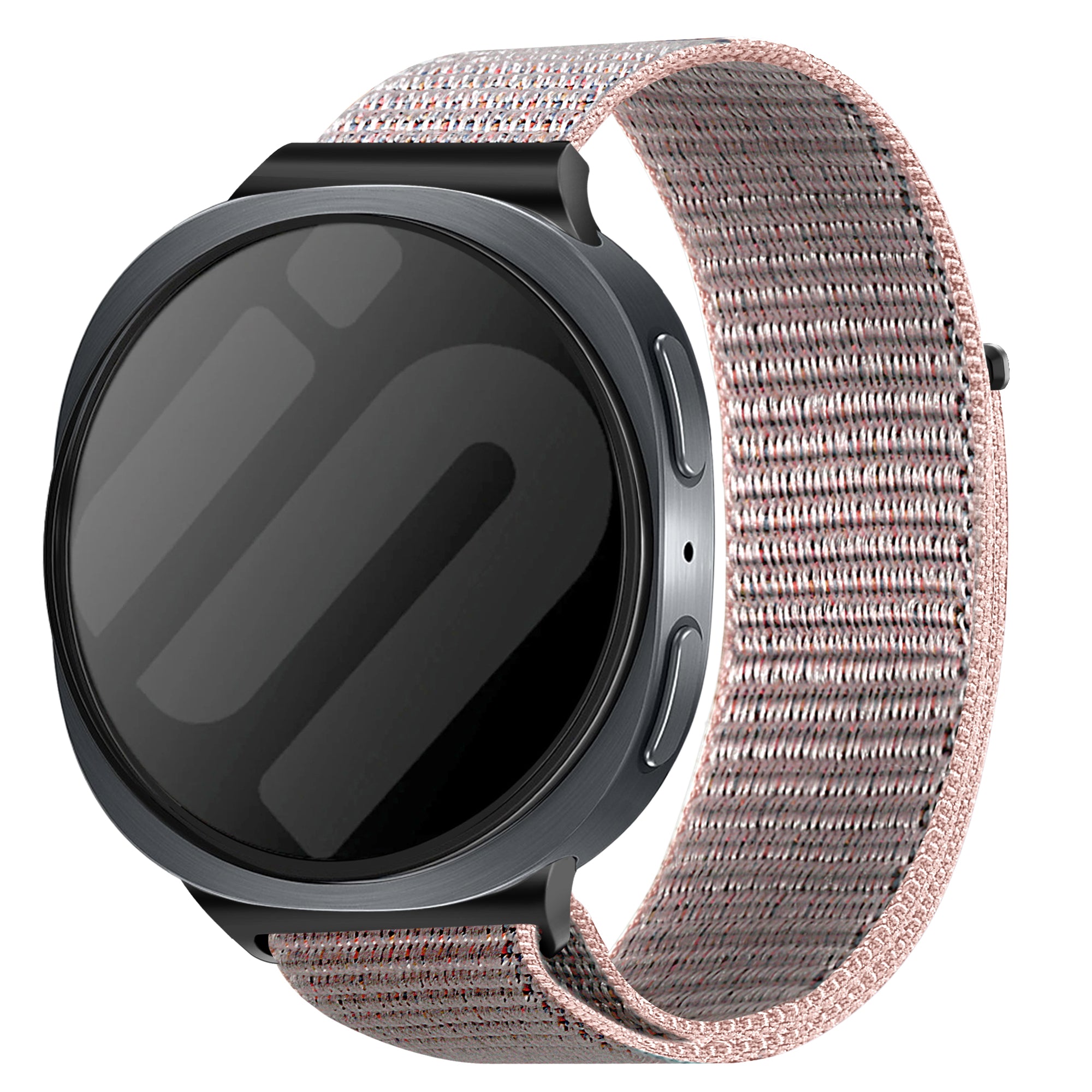 Samsung Galaxy Watch 8 Classic nylon bandje (roze)