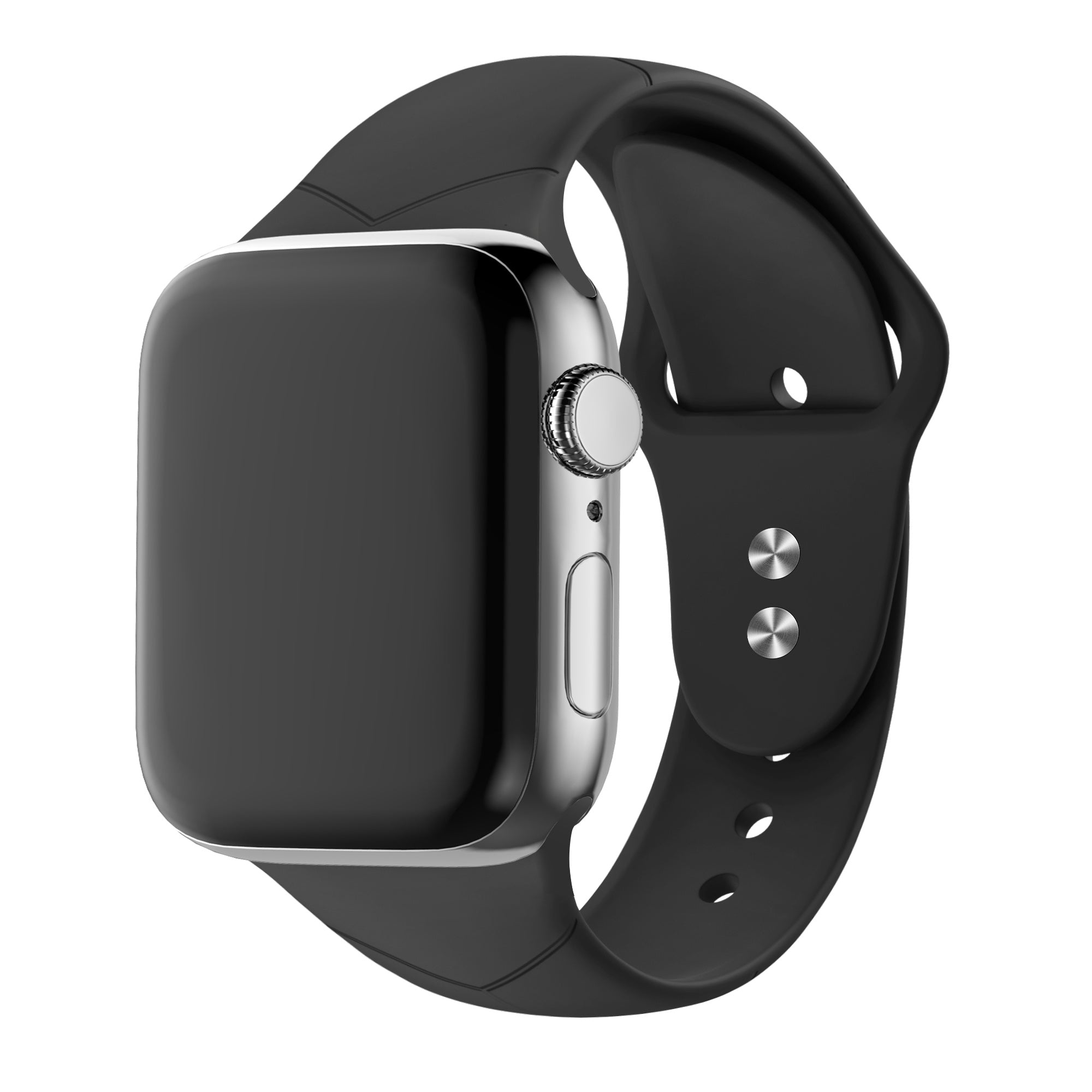 BALR Apple Watch hexagon Sport bandje (zwart)