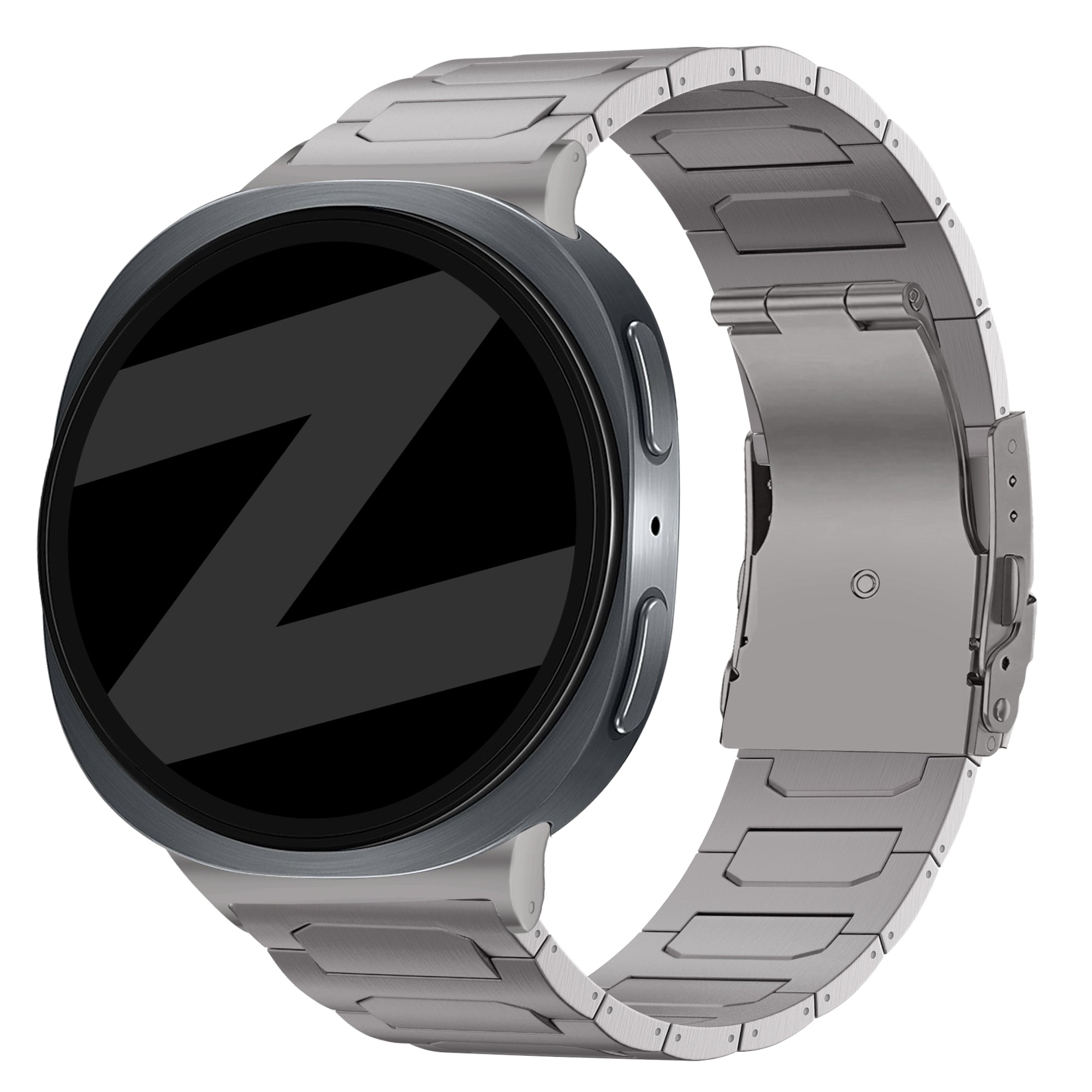 Bandz Samsung Galaxy Watch 8 - 44mm titanium band 'Deluxe' (titanium)