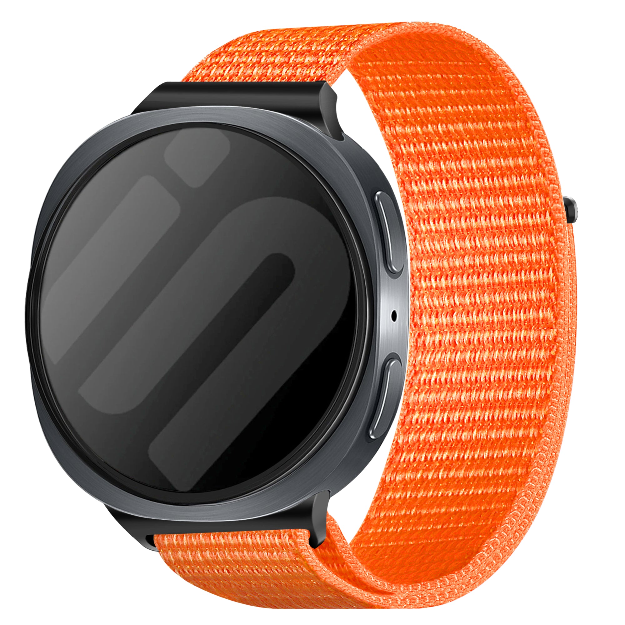 Samsung Galaxy Watch 8 Classic nylon bandje (oranje)