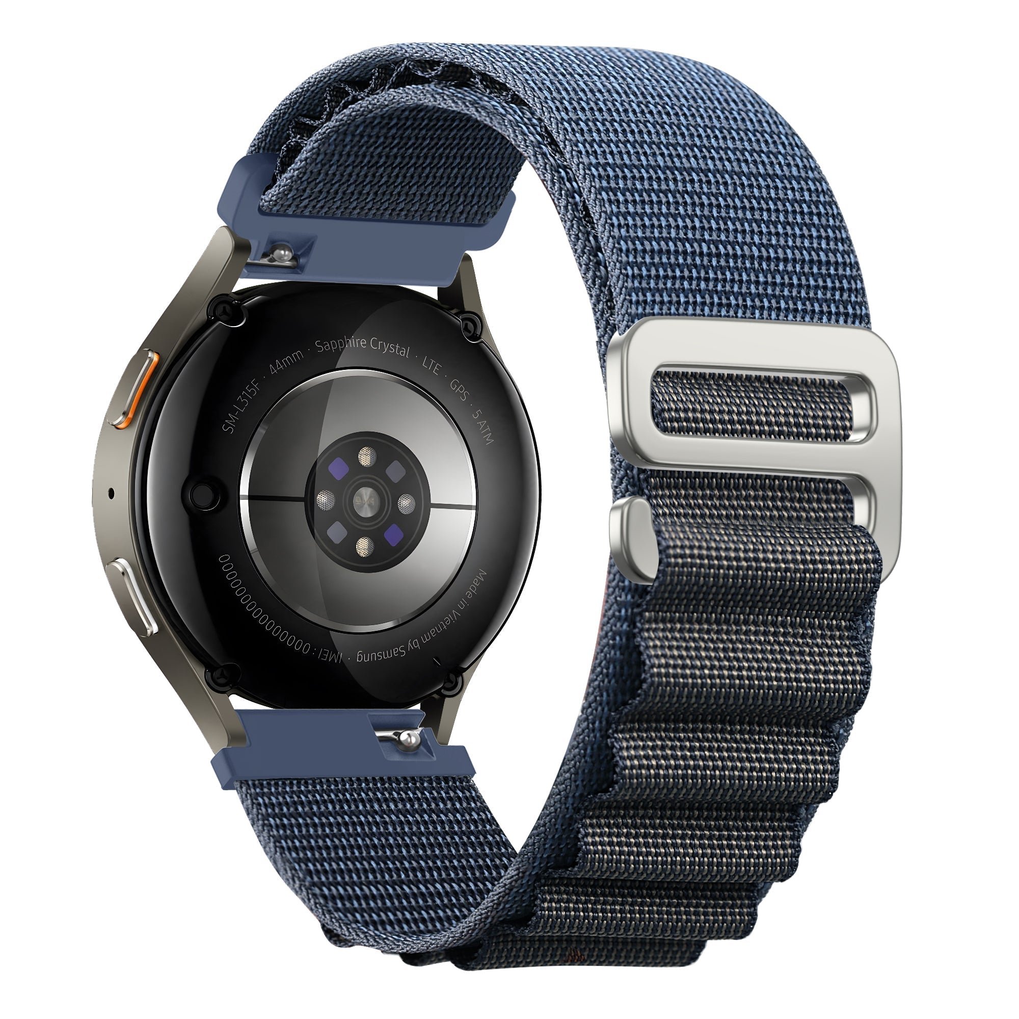 Bandz Xiaomi Amazfit Bip Alpine Nylon Strap (Greyblue)