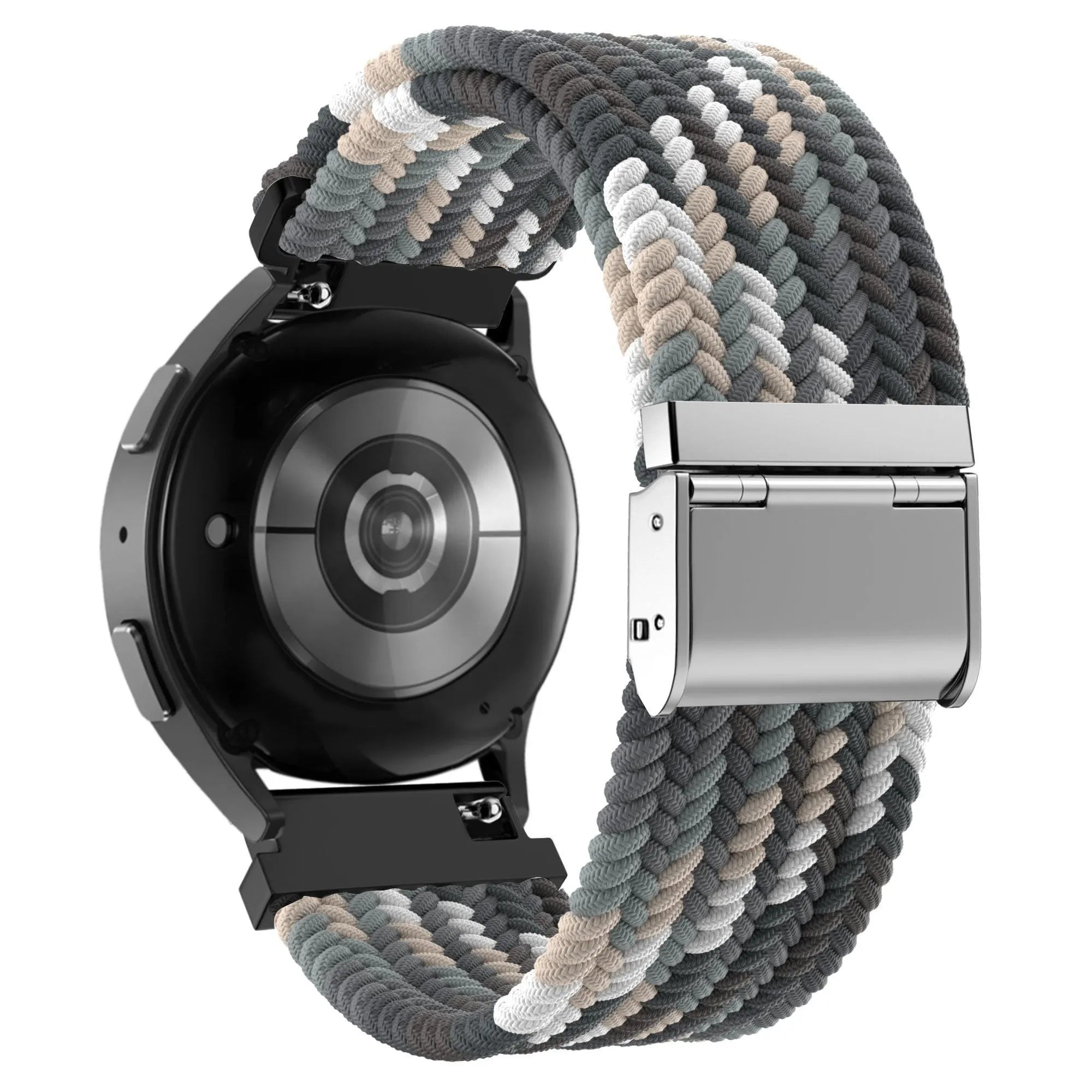 Bandz Coros Pace 2 gevlochten nylon band (zwart mix)