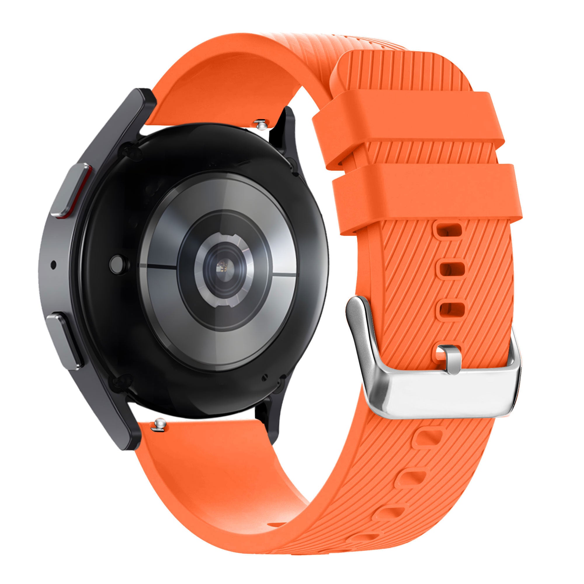 Bandz Huawei Watch 5 - 46mm Silicone Strap 'Deluxe' (Orange)