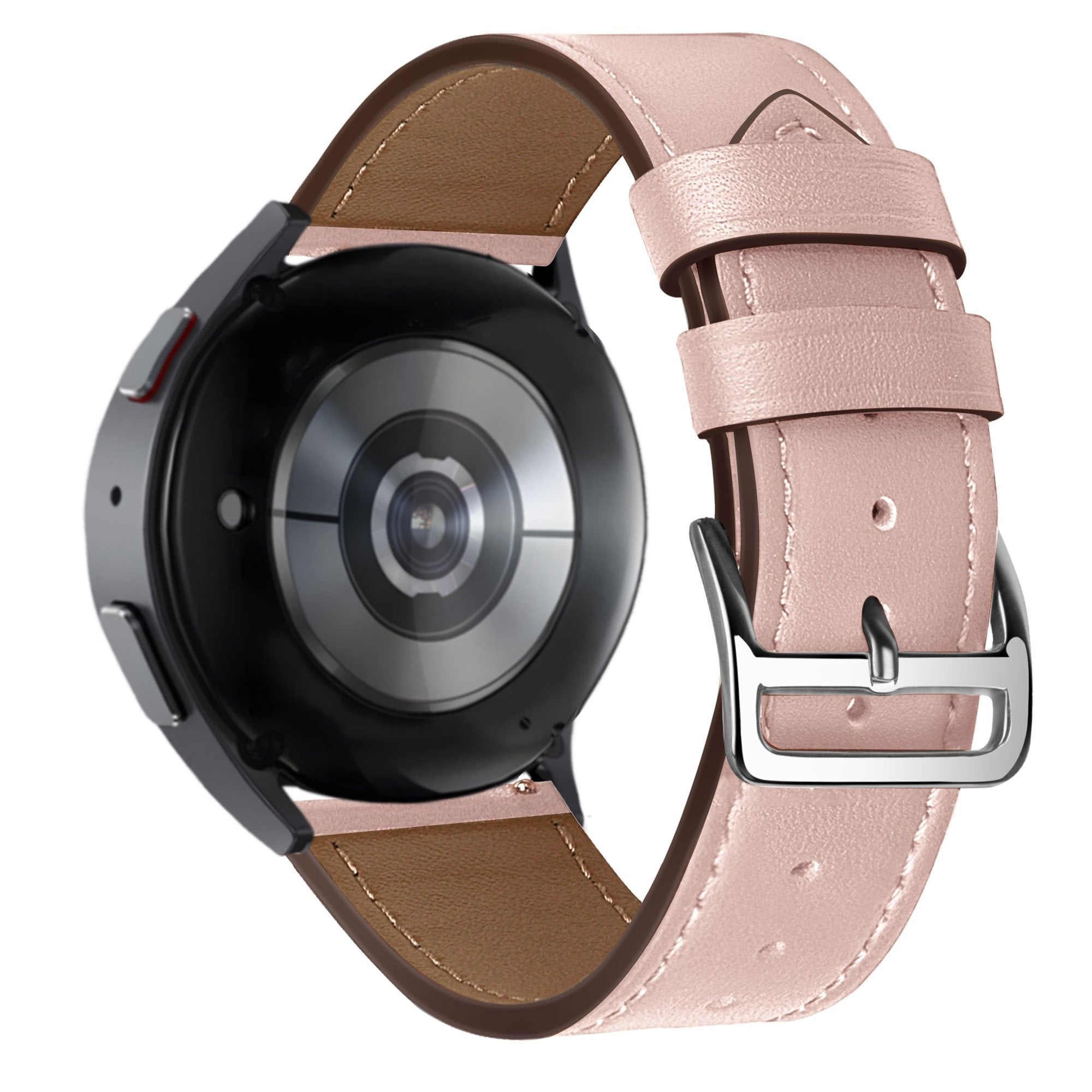 Bandz Coros Apex 42mm lederen band 'Deluxe' (roze)