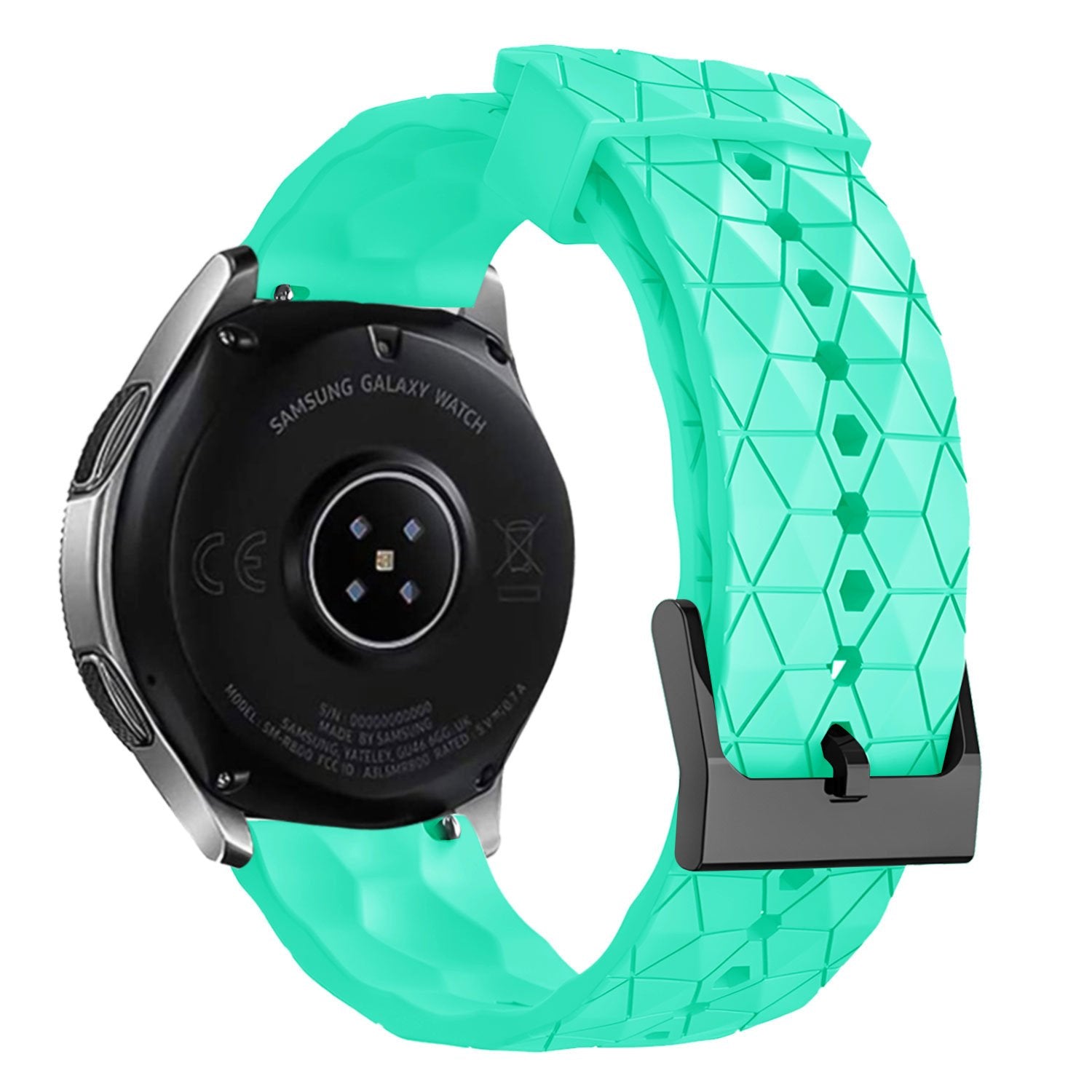 Redmi Watch 5 Active silicone hexa band (aqua)