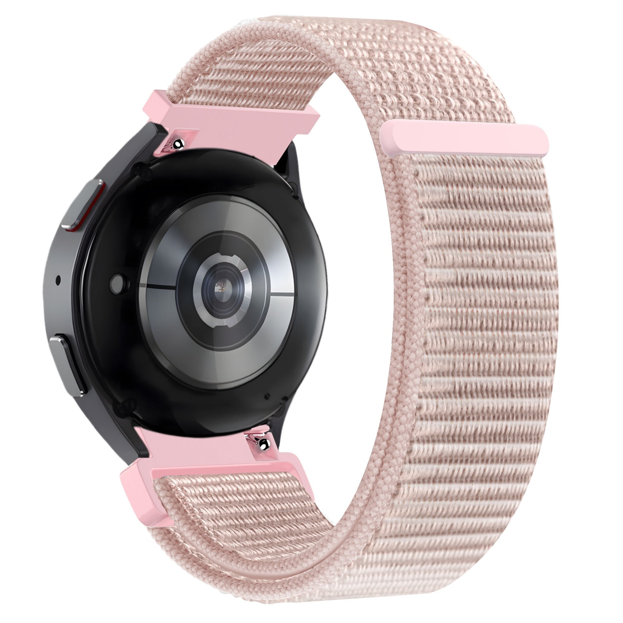 Bandz Garmin Venu SQ nylon loop band (rosé goud)