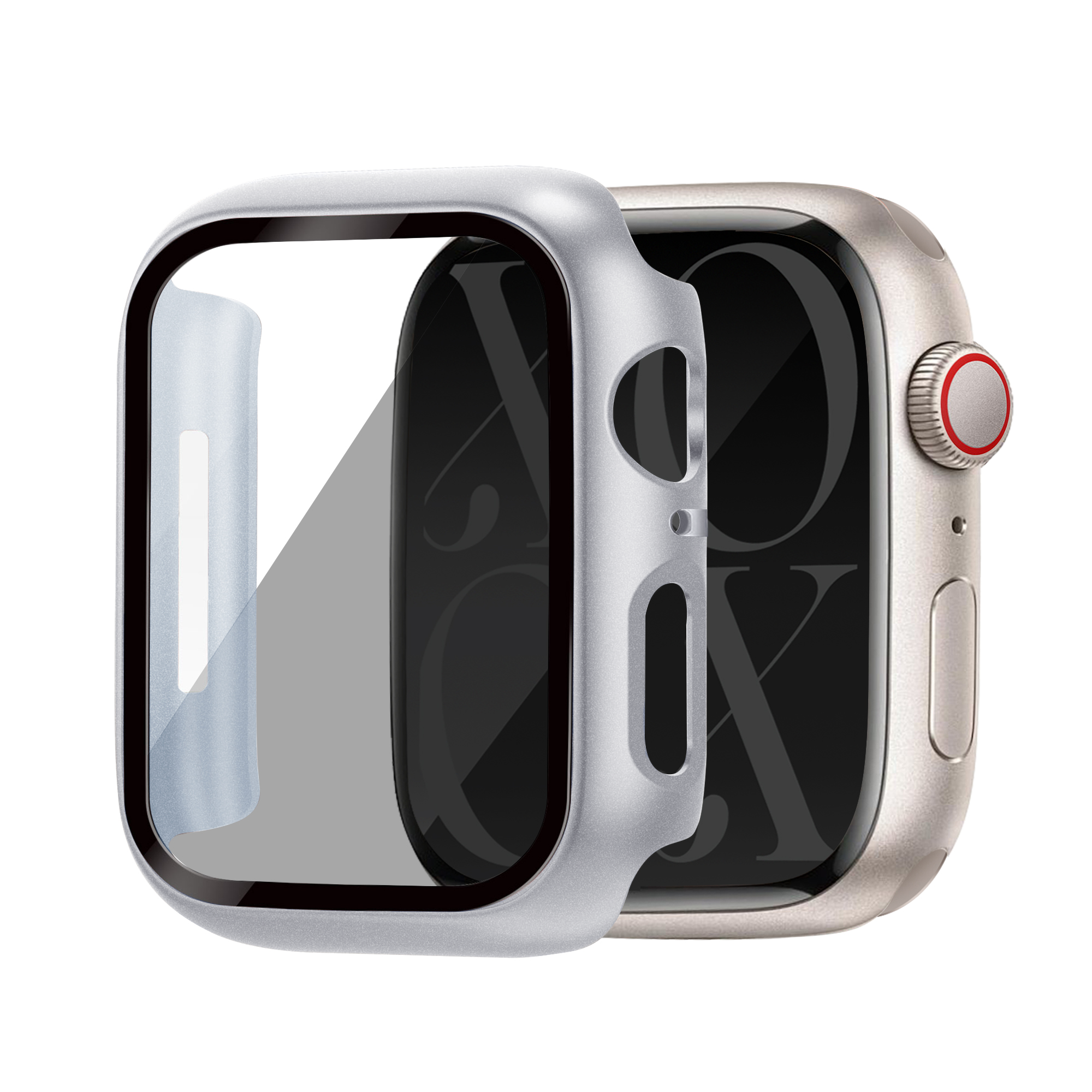 xoxo Wildhearts Apple Watch Case - zilver