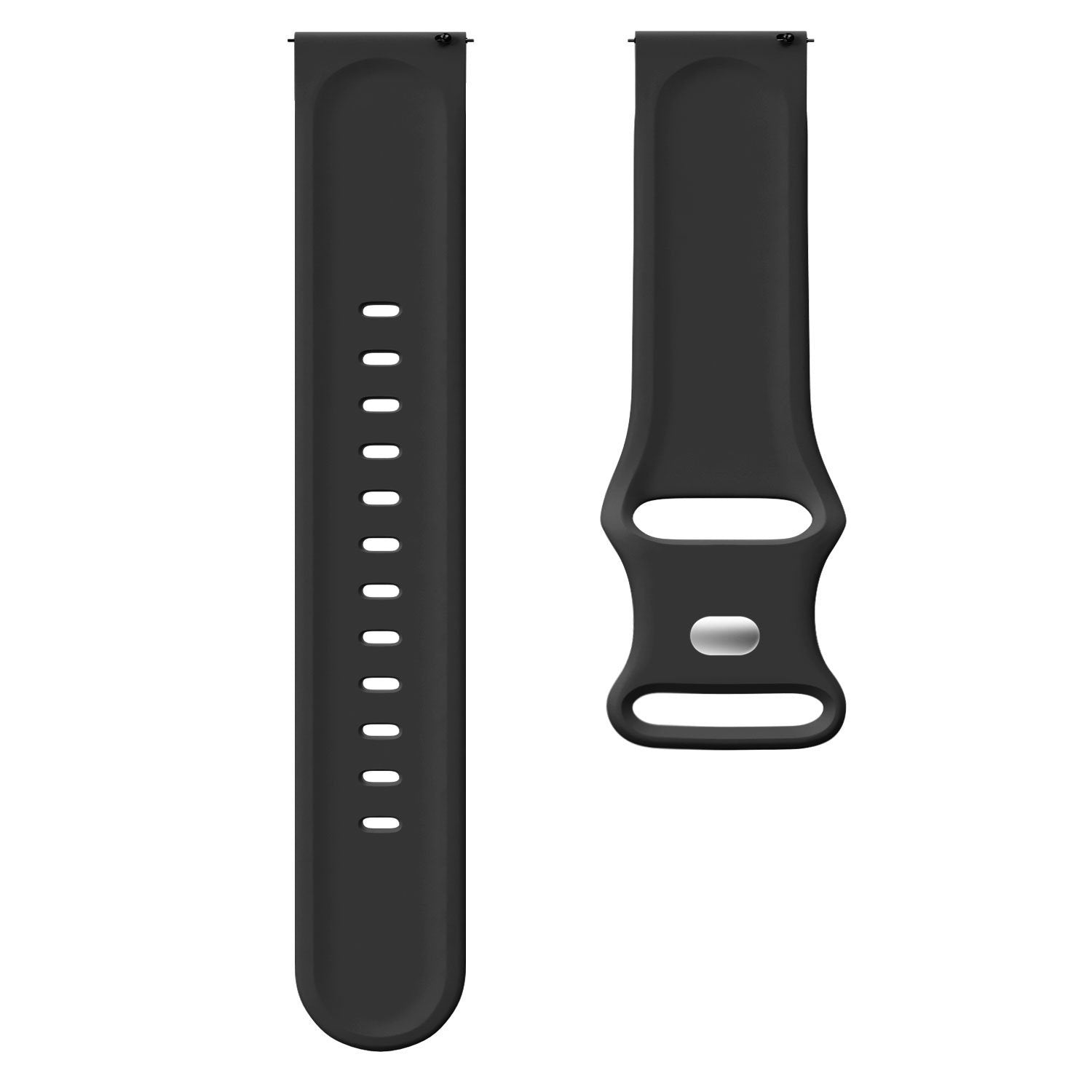 xoxo Samsung Galaxy Watch 6 Classic - 43mm Silicone Strap (Black)