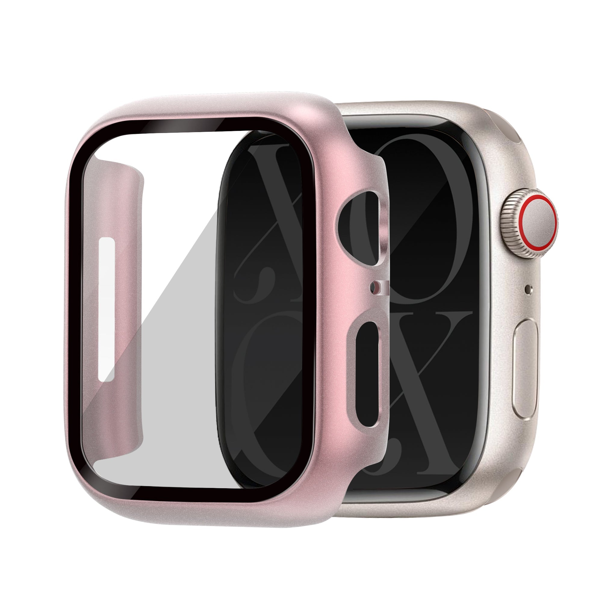 xoxo Wildhearts Apple Watch case - roze