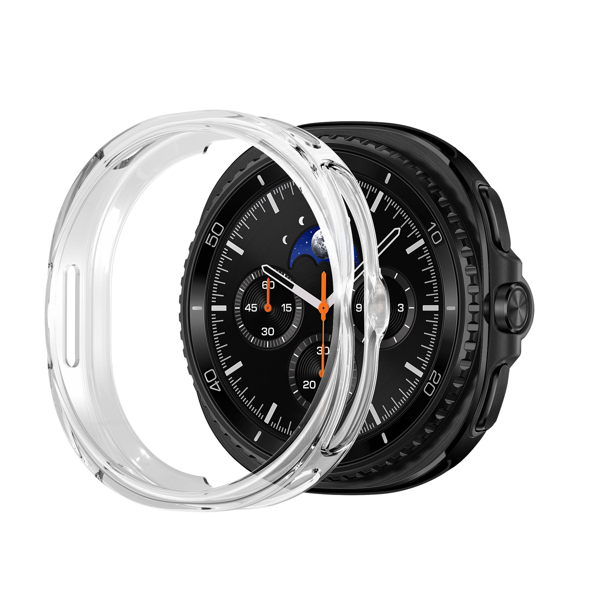 Bandz Samsung Galaxy Watch 8 Classic TPU hoesje (transparant)
