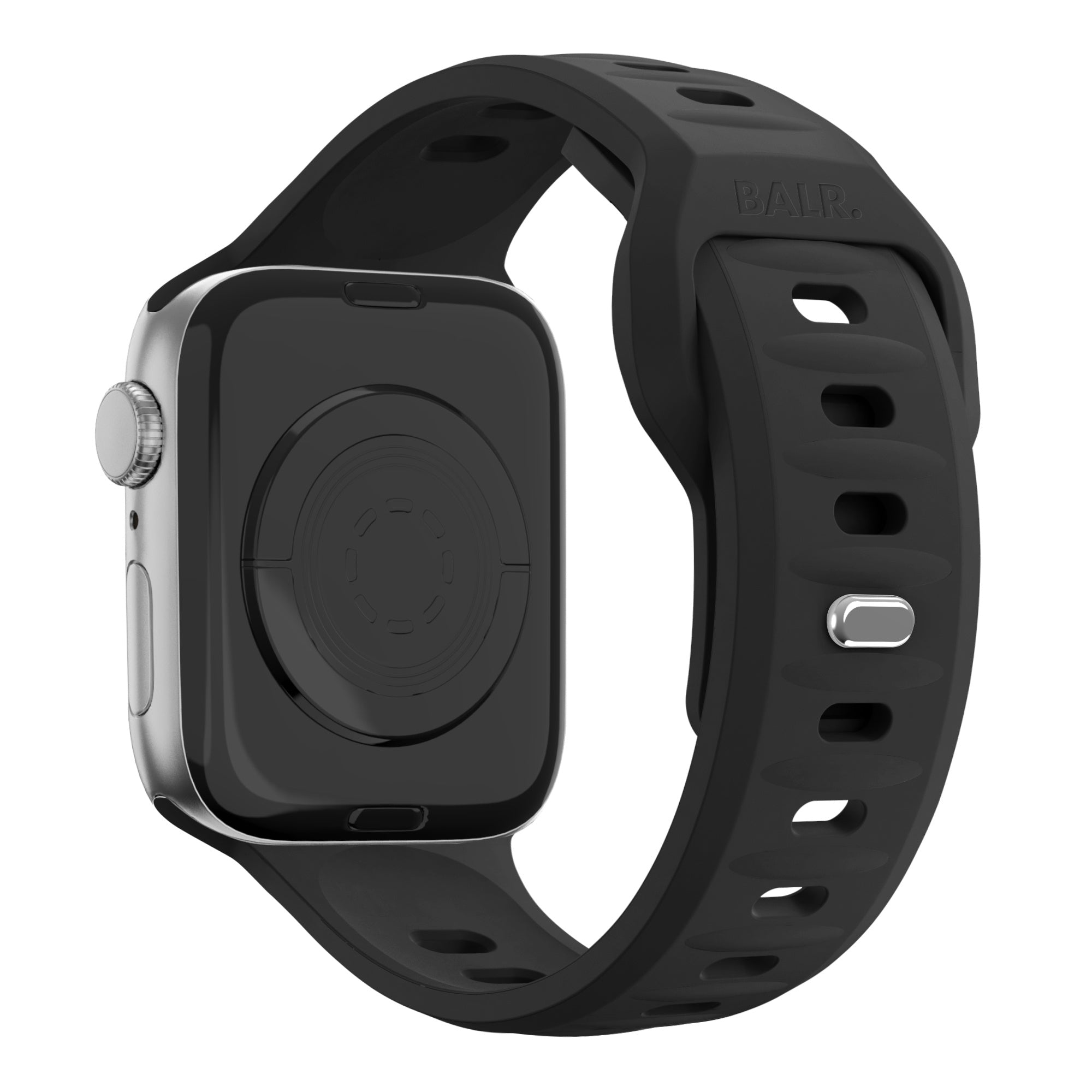 BALR Apple Watch outdoor silicone band (zwart)