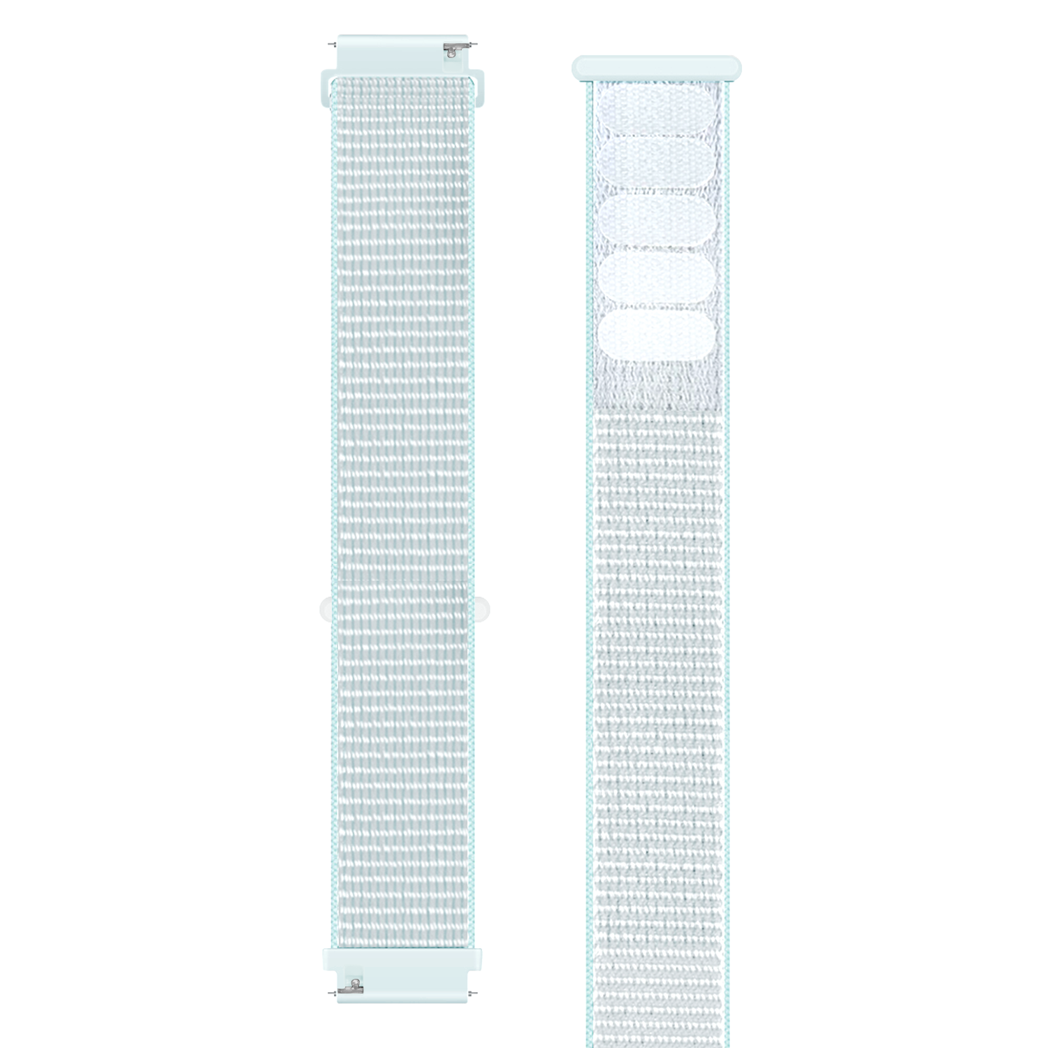 Amazfit Active 2 nylon bandje (licht cyaan)