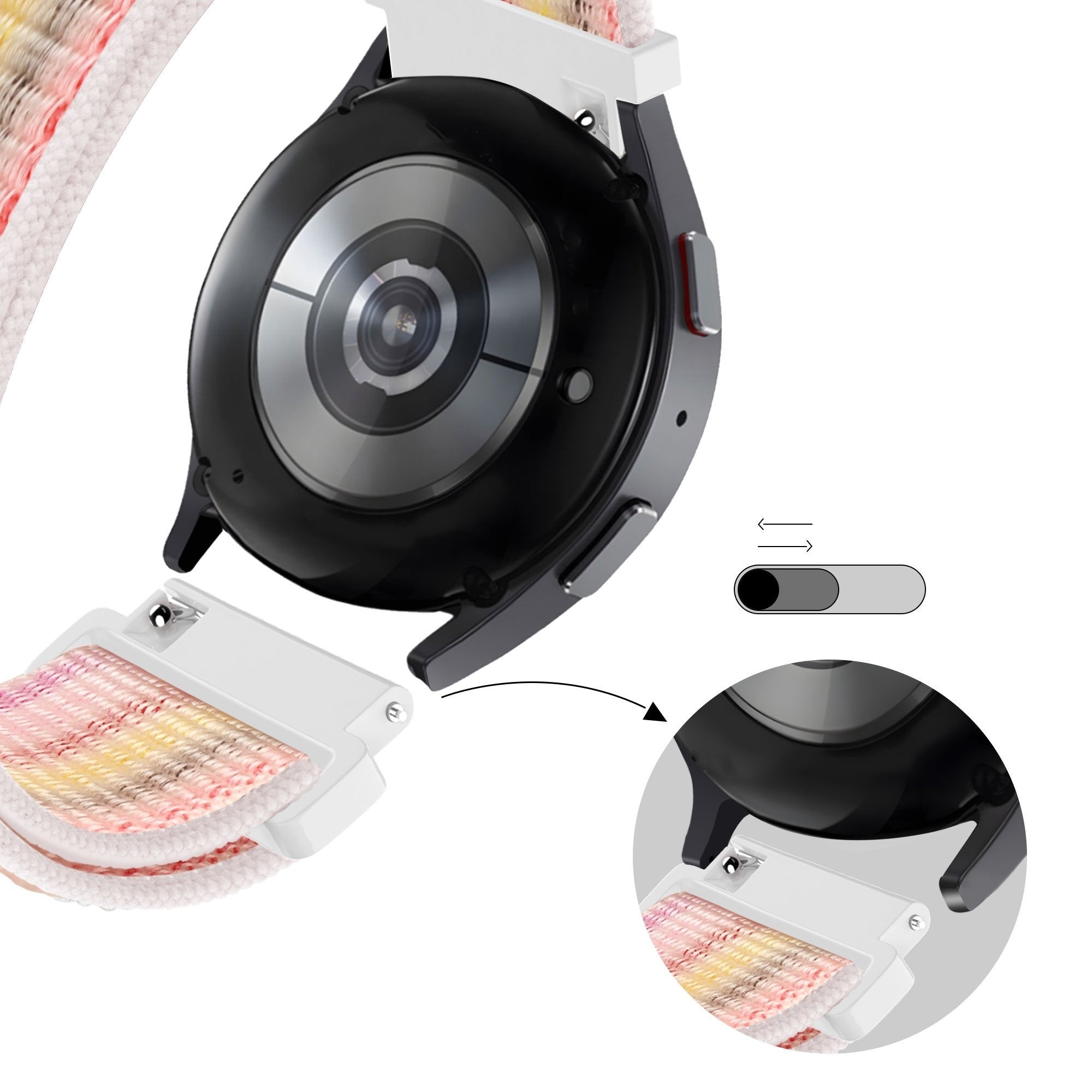 Bandz Coros Apex 2 nylon loop band (kleurrijk)