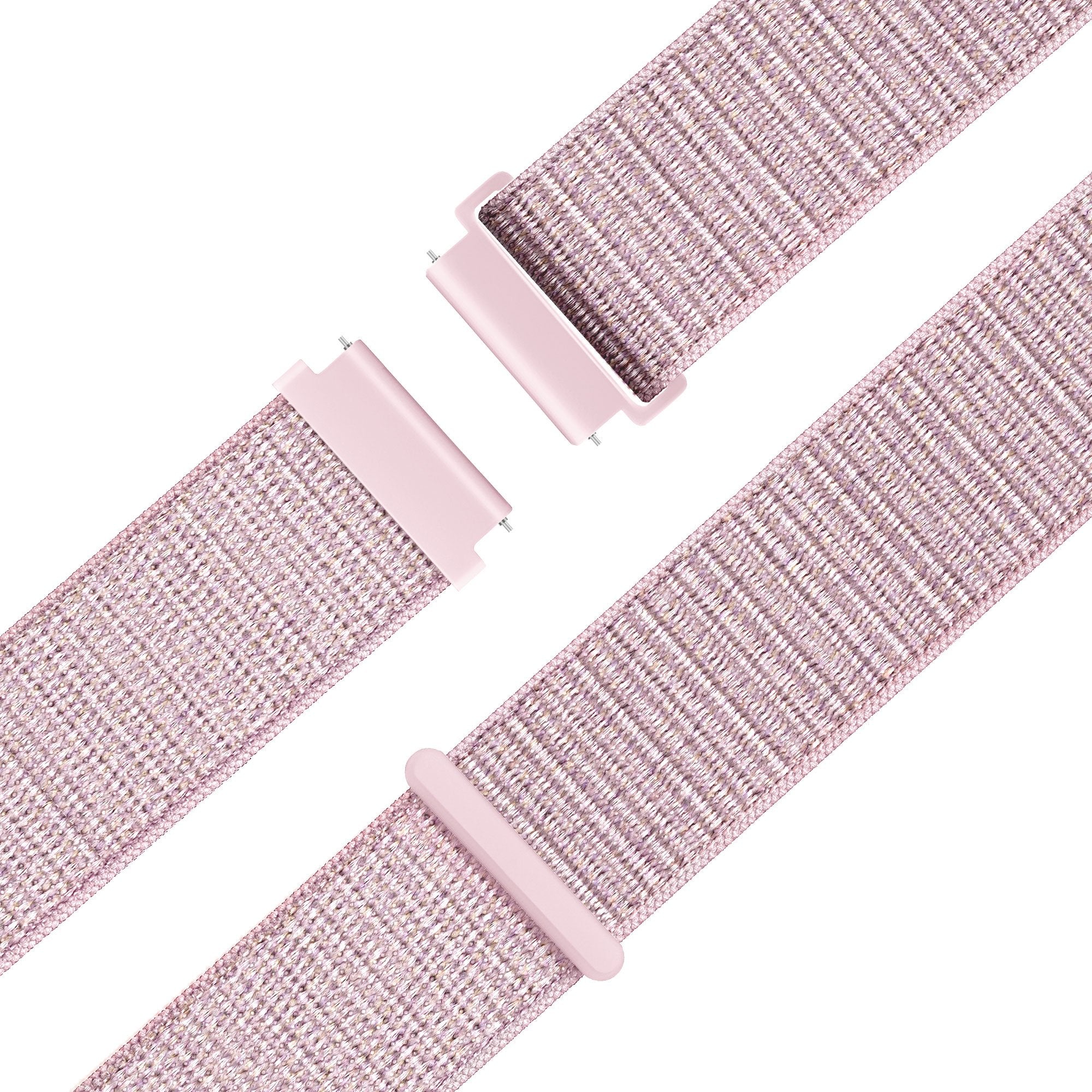 Bandz Garmin Venu 2 Plus Nylon Loop Strap (Pink)