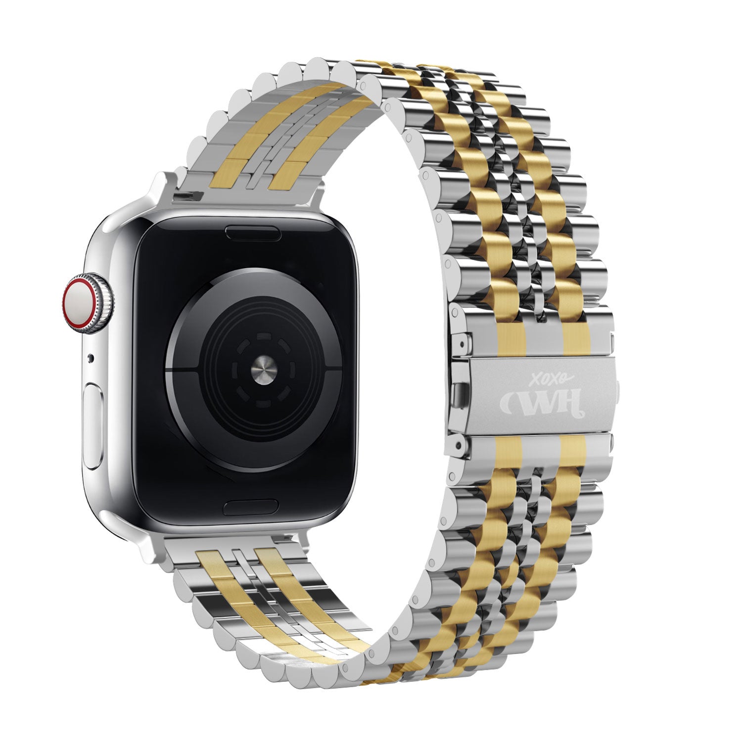 xoxo Wildhearts Apple Watch stalen bandje (zilver/goud)