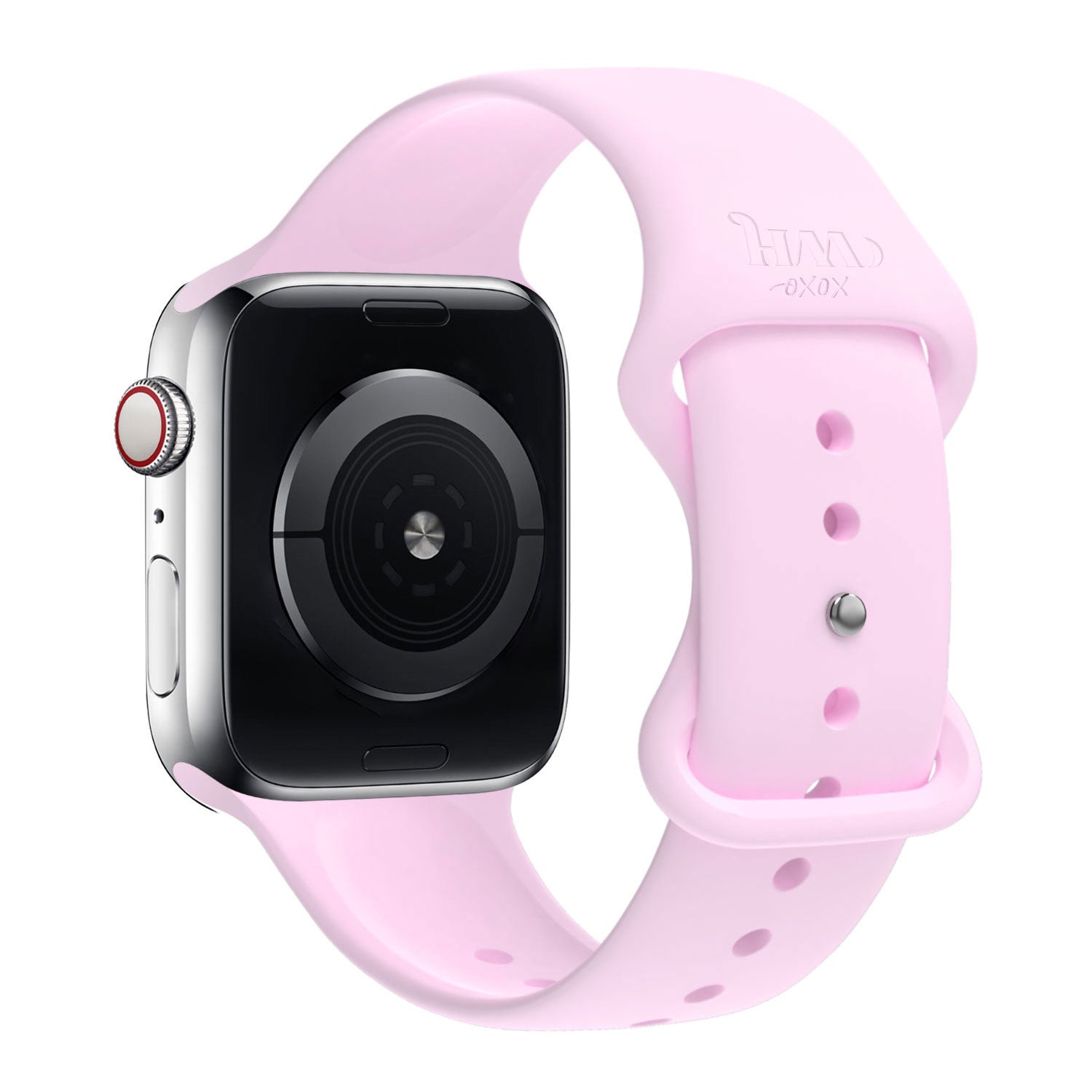 xoxo Wildhearts Apple Watch siliconen bandje (roze)
