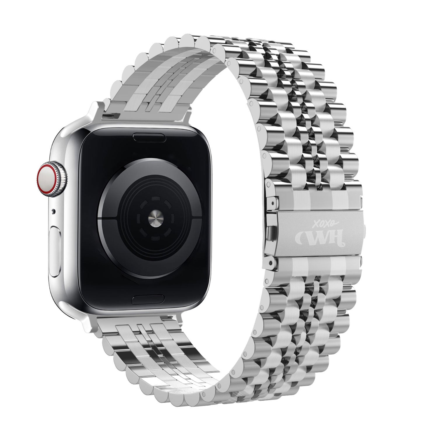 xoxo Wildhearts Apple Watch stalen bandje (zilver)
