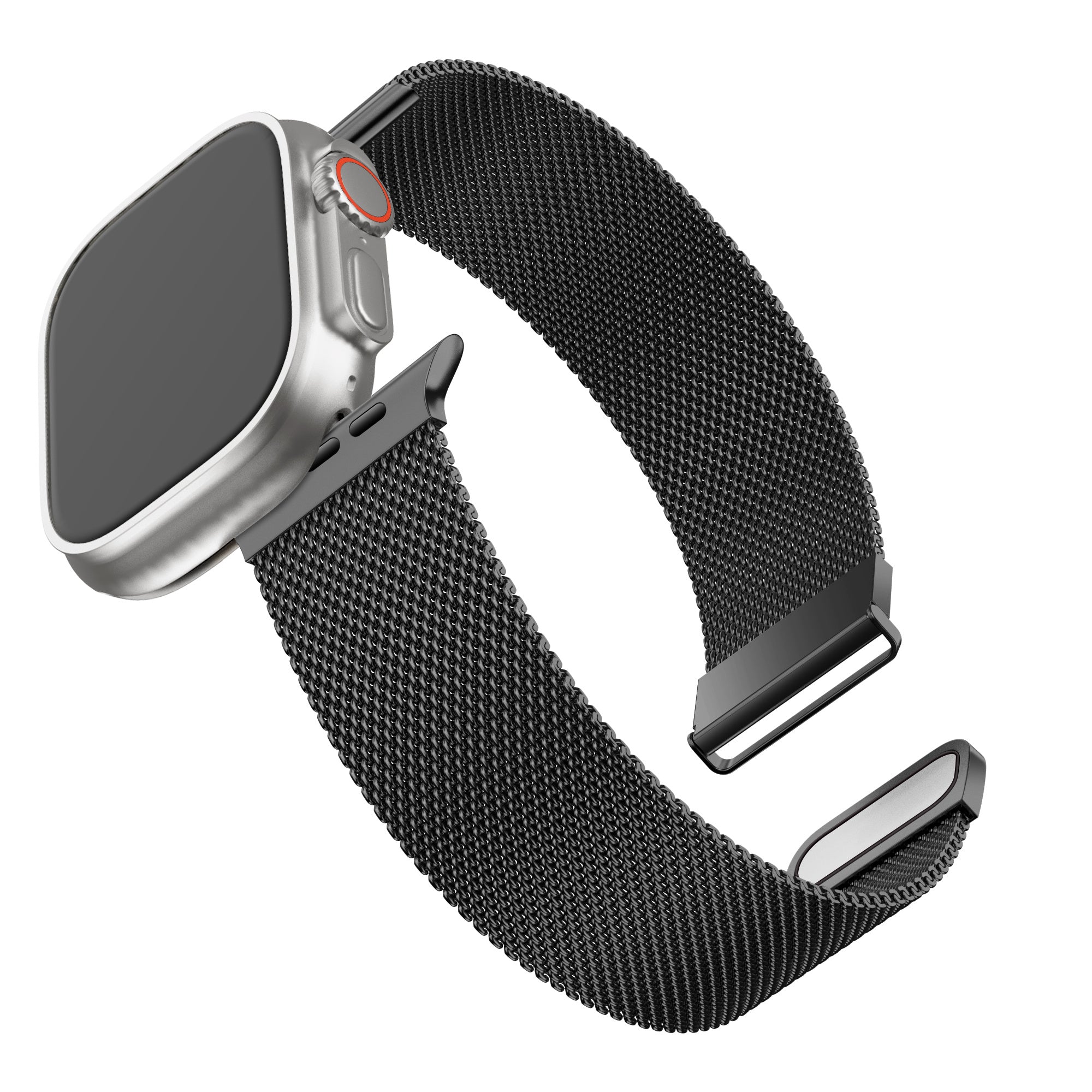 BALR Apple Watch Milanese band (zwart)