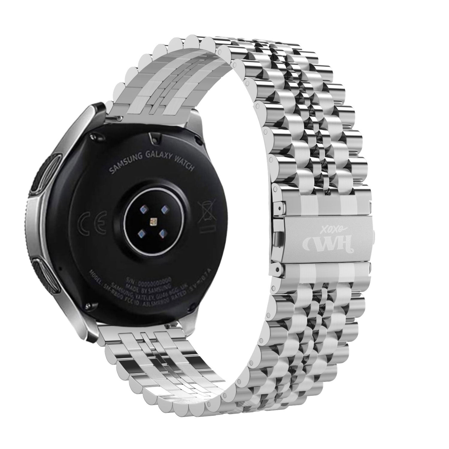 xoxo Wildhearts Amazfit GTR 2 stalen bandje (zilver)