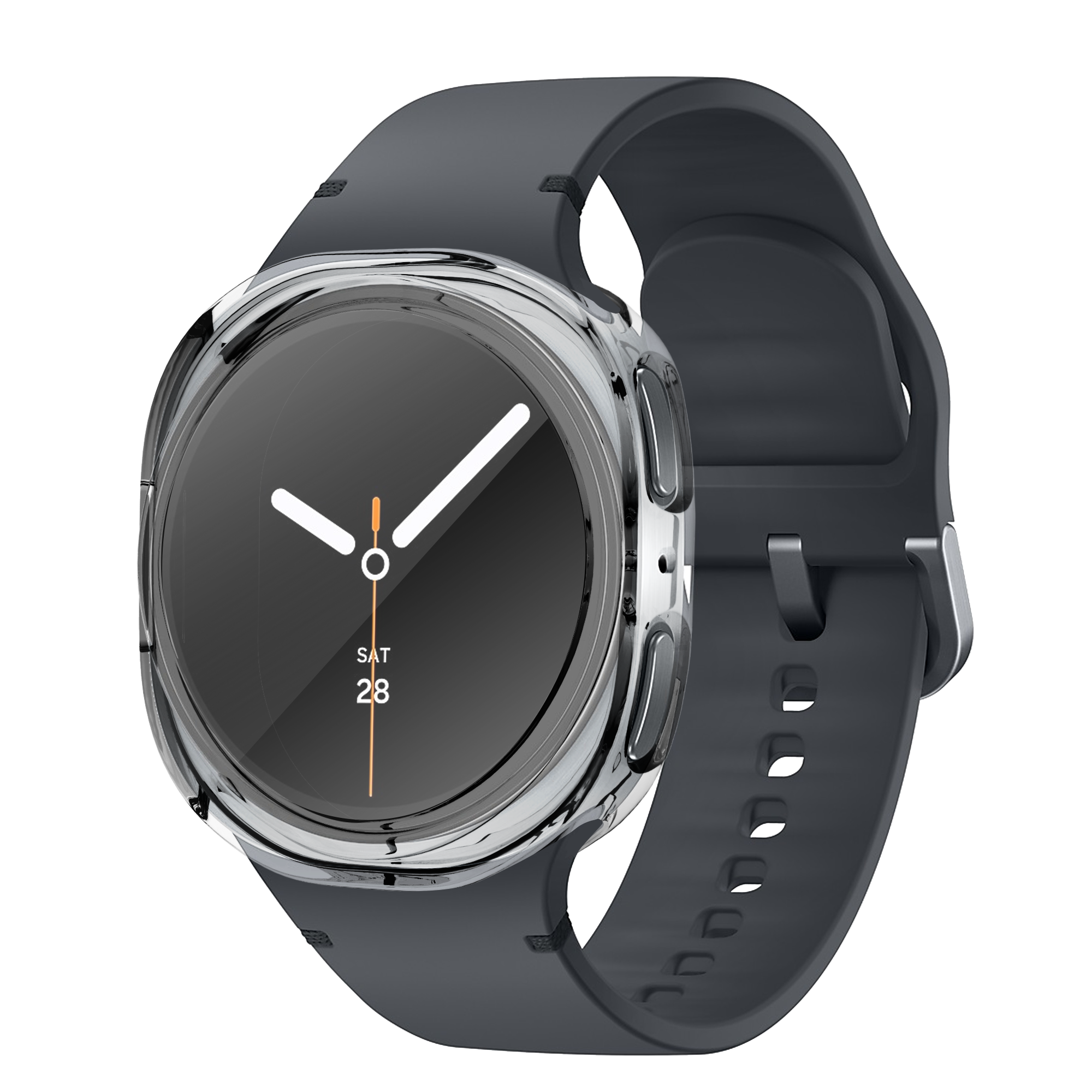 Bandz Samsung Galaxy Watch 8 - 44mm TPU hoesje (transparant)