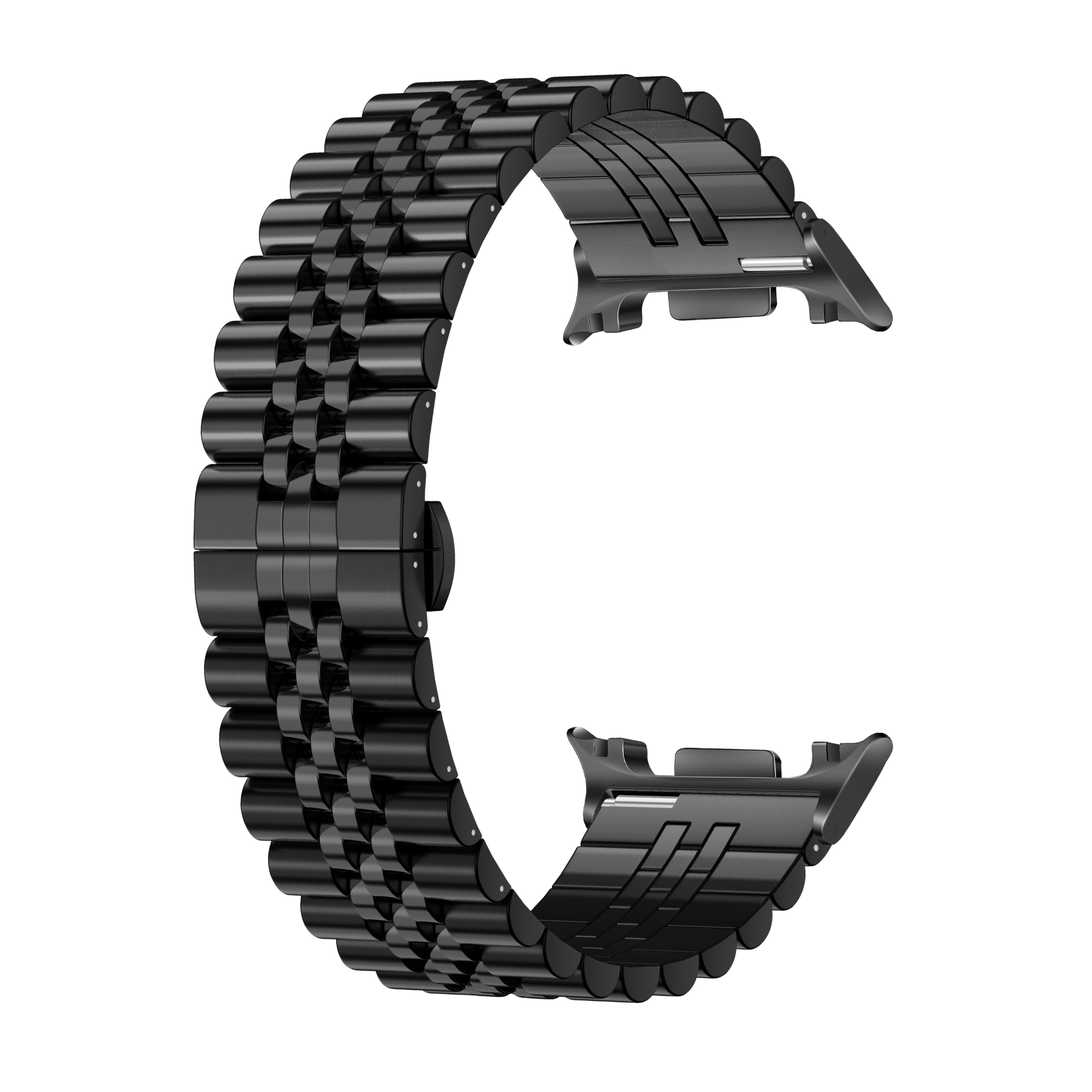 Samsung Galaxy Watch 8 - 40mm Jubilee stalen band (zwart)