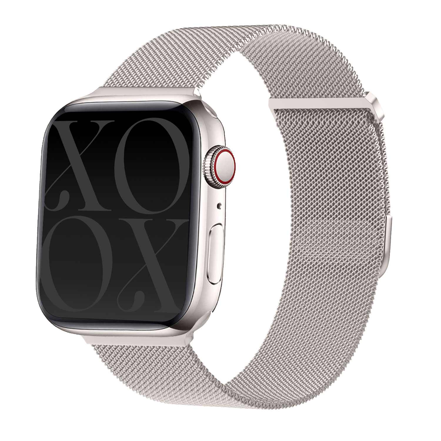 xoxo Wildhearts Apple Watch Milanese band (sterrenlicht)