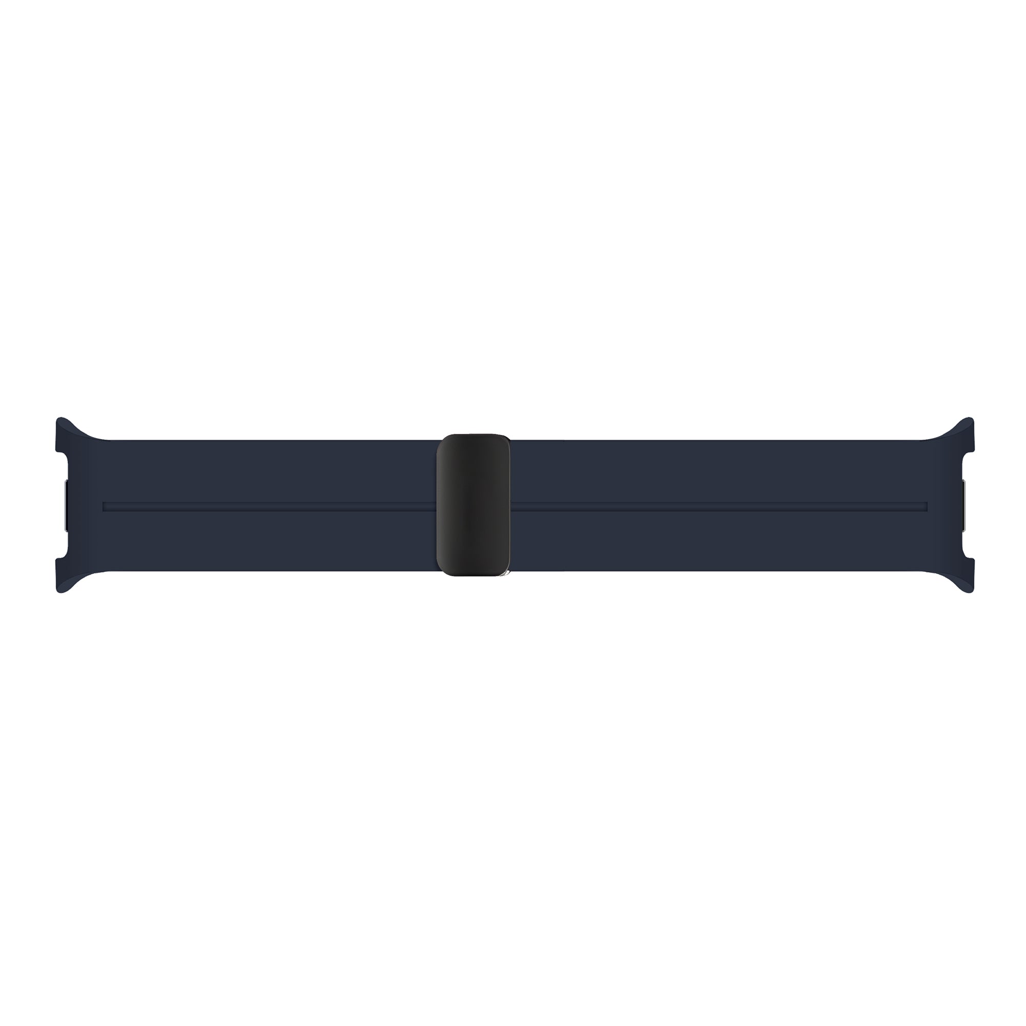 Samsung Galaxy Watch 8 - 40mm D-buckle siliconen bandje (donkerblauw)
