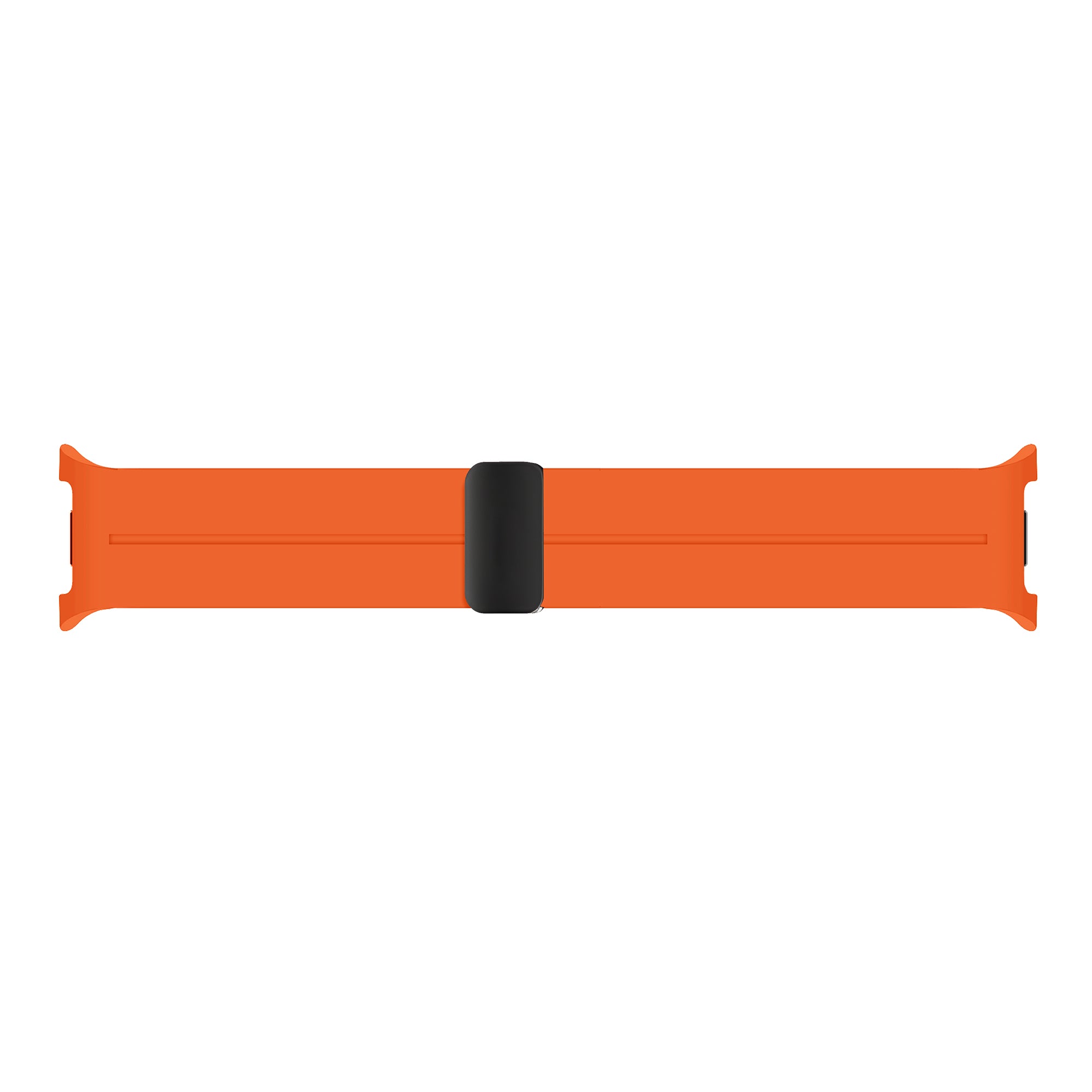 Samsung Galaxy Watch 8 - 40mm D-Buckle Silicone Strap (Orange)