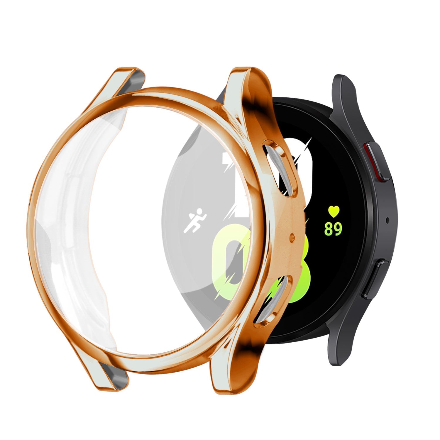 Samsung Galaxy Watch 5 44mm TPU Case (Rose Gold)