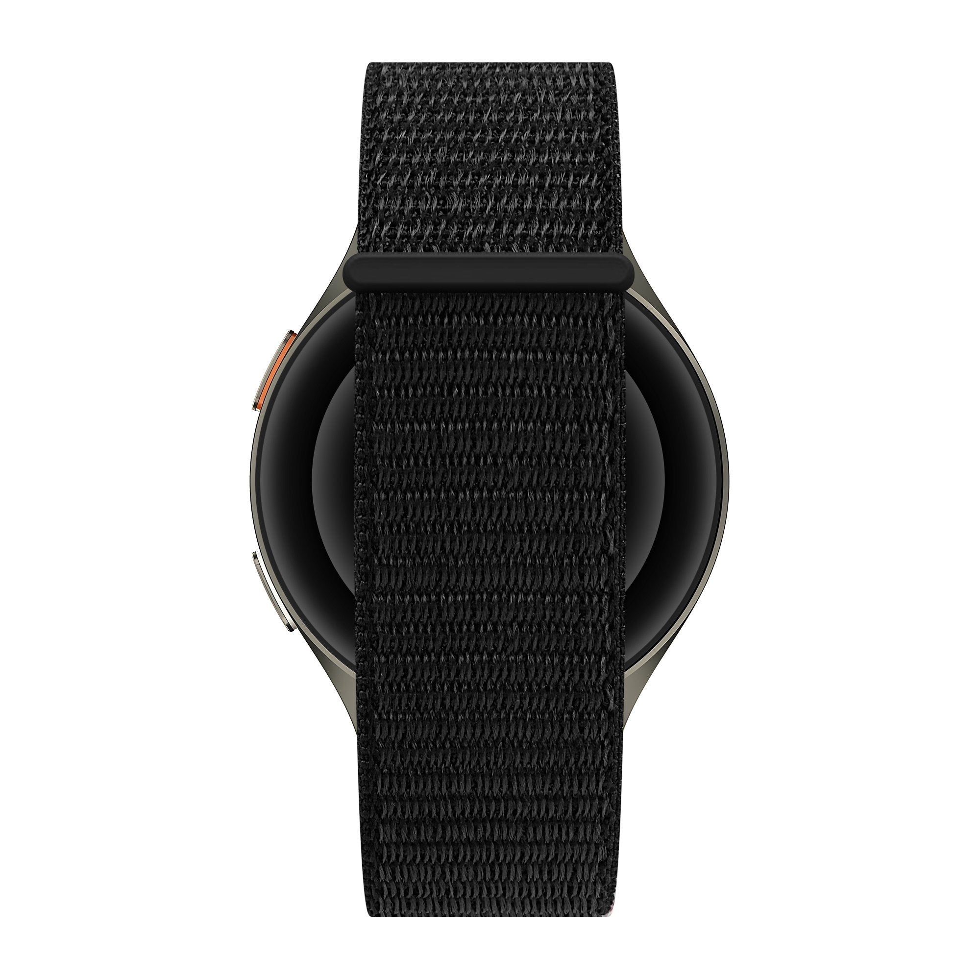 Bandz Amazfit Balance 2 nylon band 'Easy fit' (zwart)