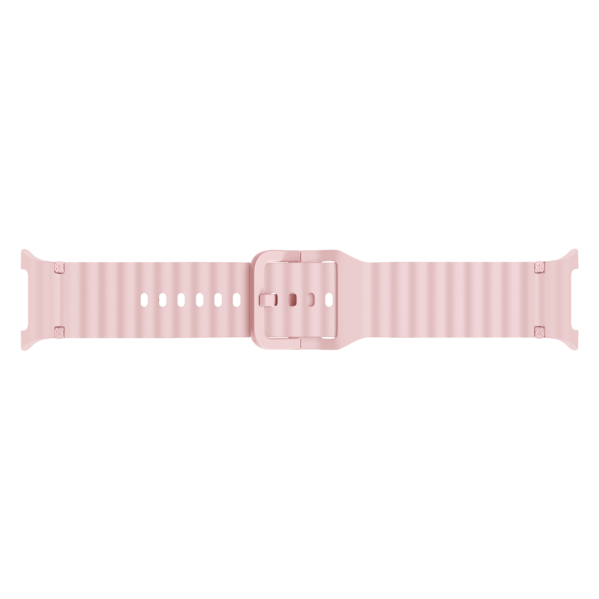 Samsung Galaxy Watch 8 - 40mm Wave Silicone Strap (Pink)