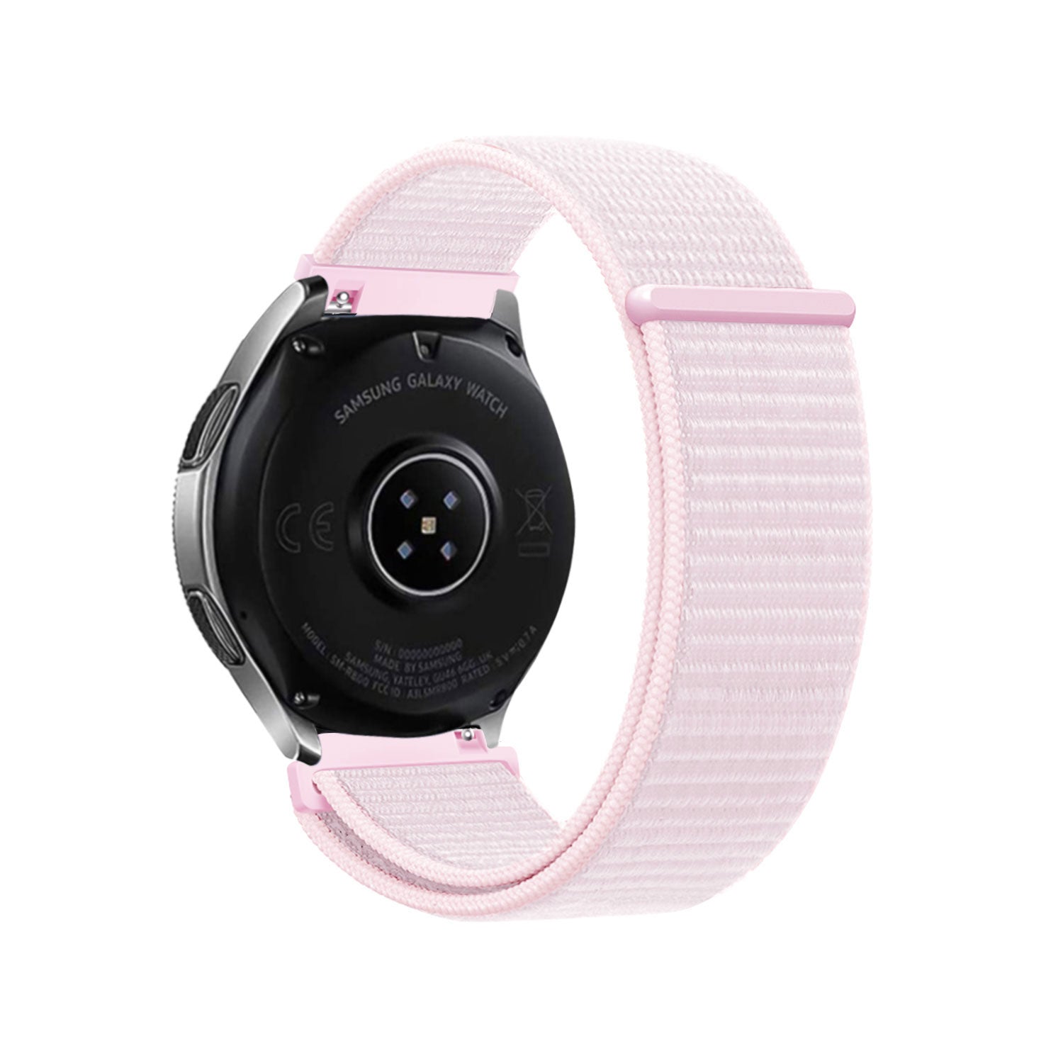 Withings ScanWatch 2 - 42mm nylon bandje (lichtroze)