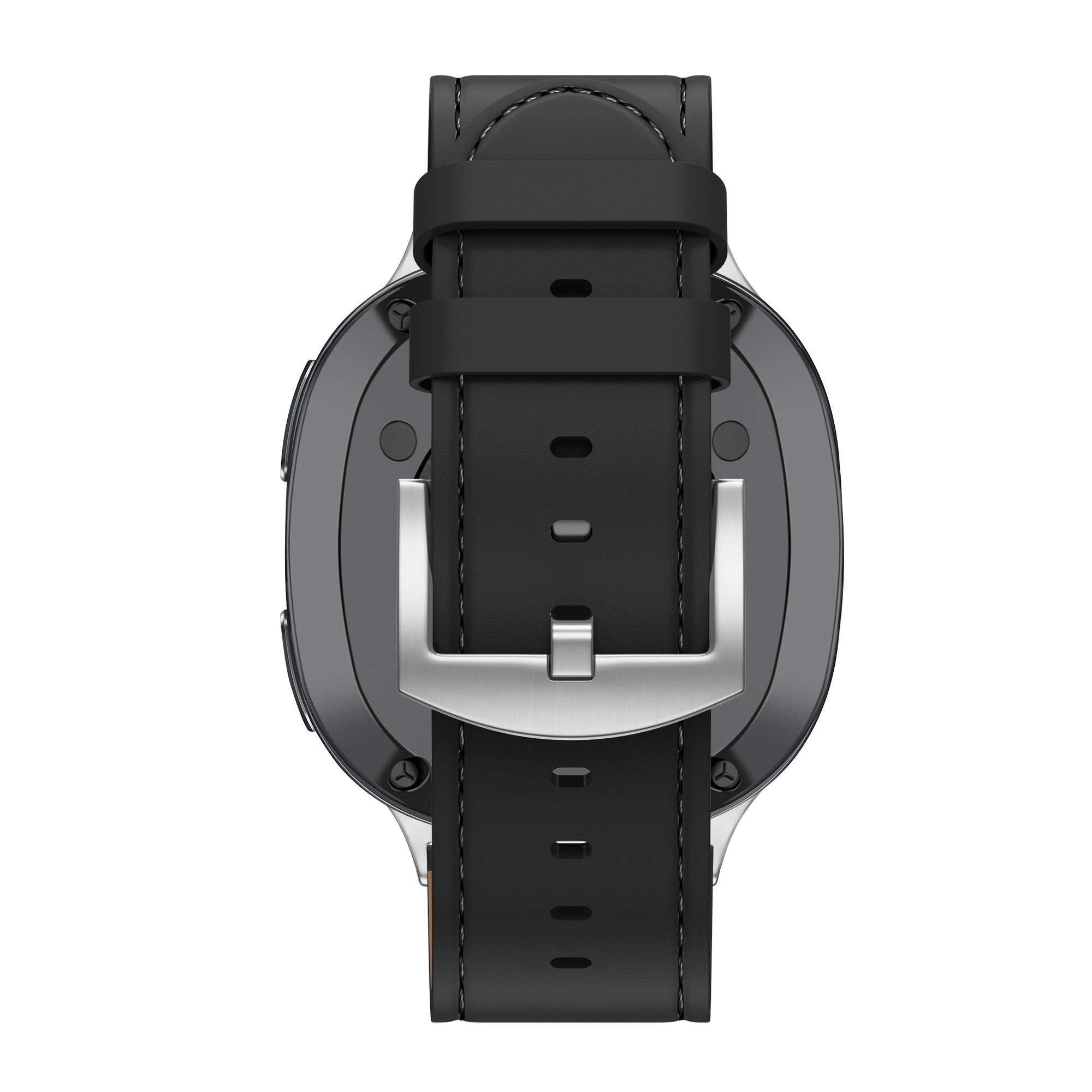 Bandz Samsung Galaxy Watch 8 - 44mm Leather Strap 'Classic' (Black)