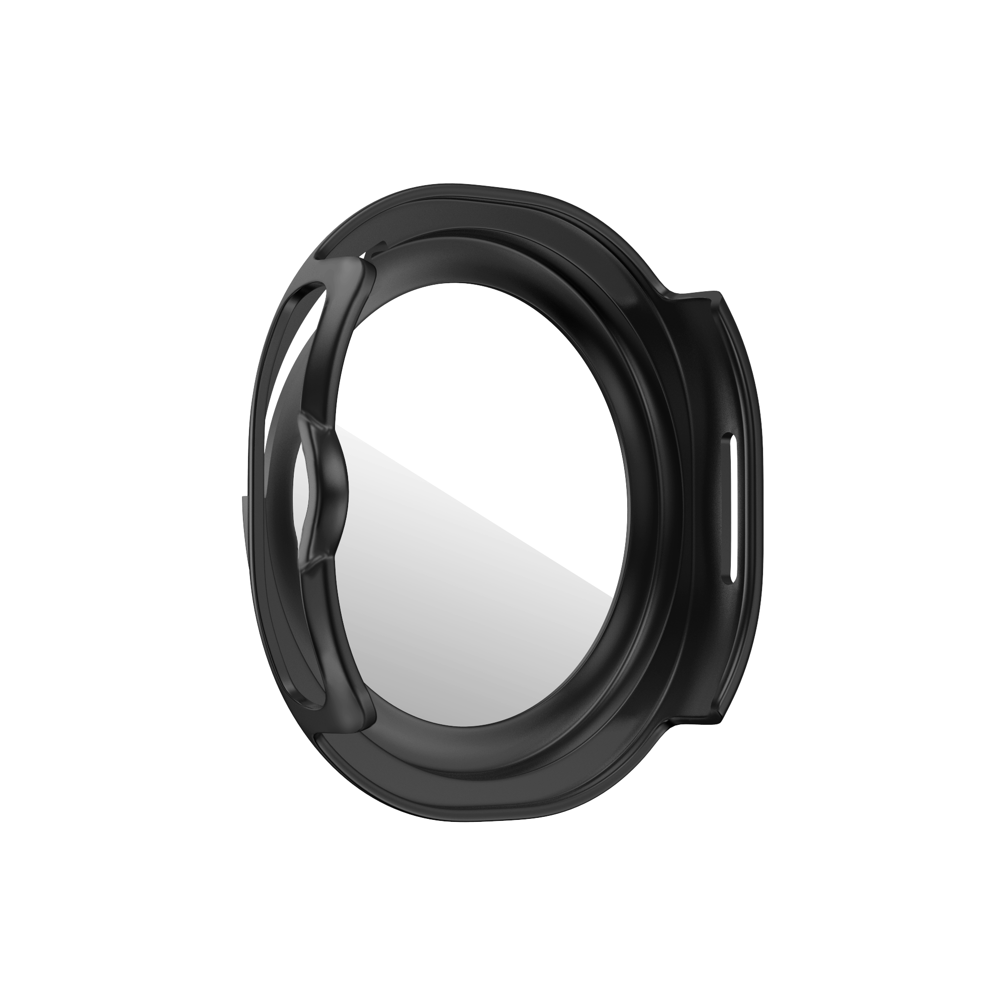 Bandz Samsung Galaxy Watch 8 Classic Bezel Cover with Glass (Black/White)