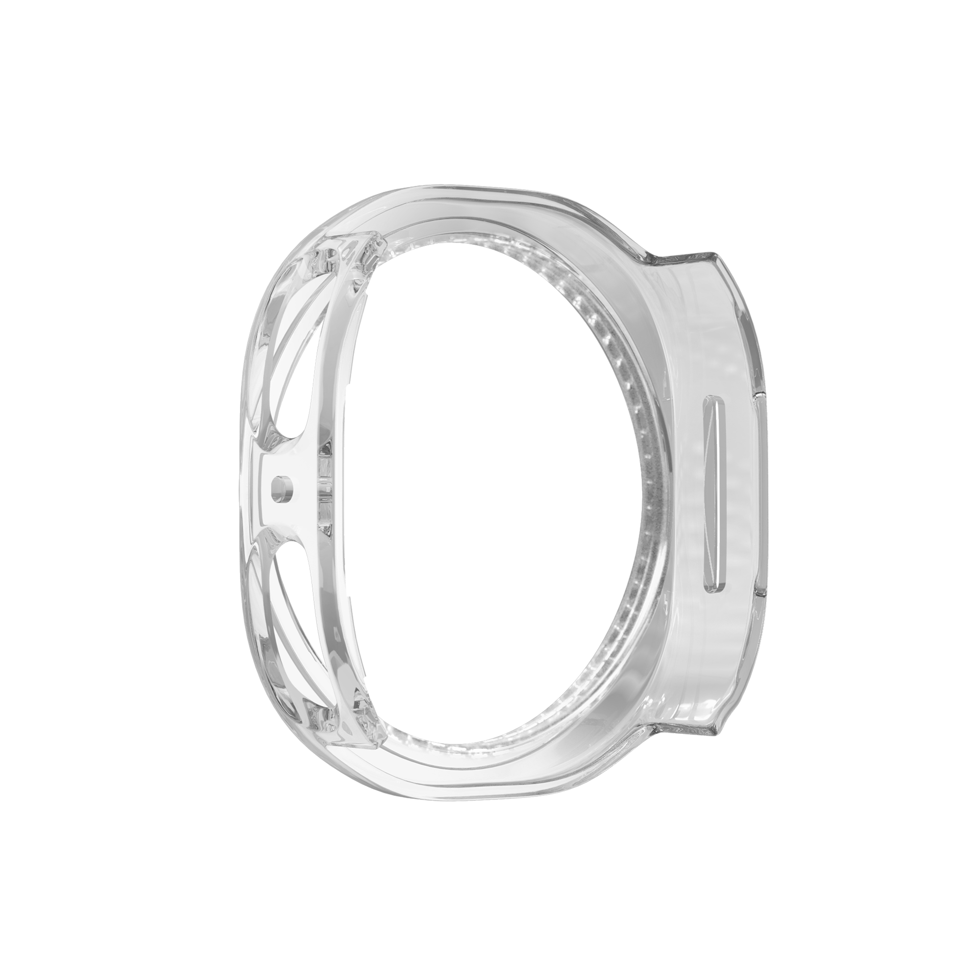 Samsung Galaxy Watch 8 - 40mm Diamond PC hoesje (transparant)