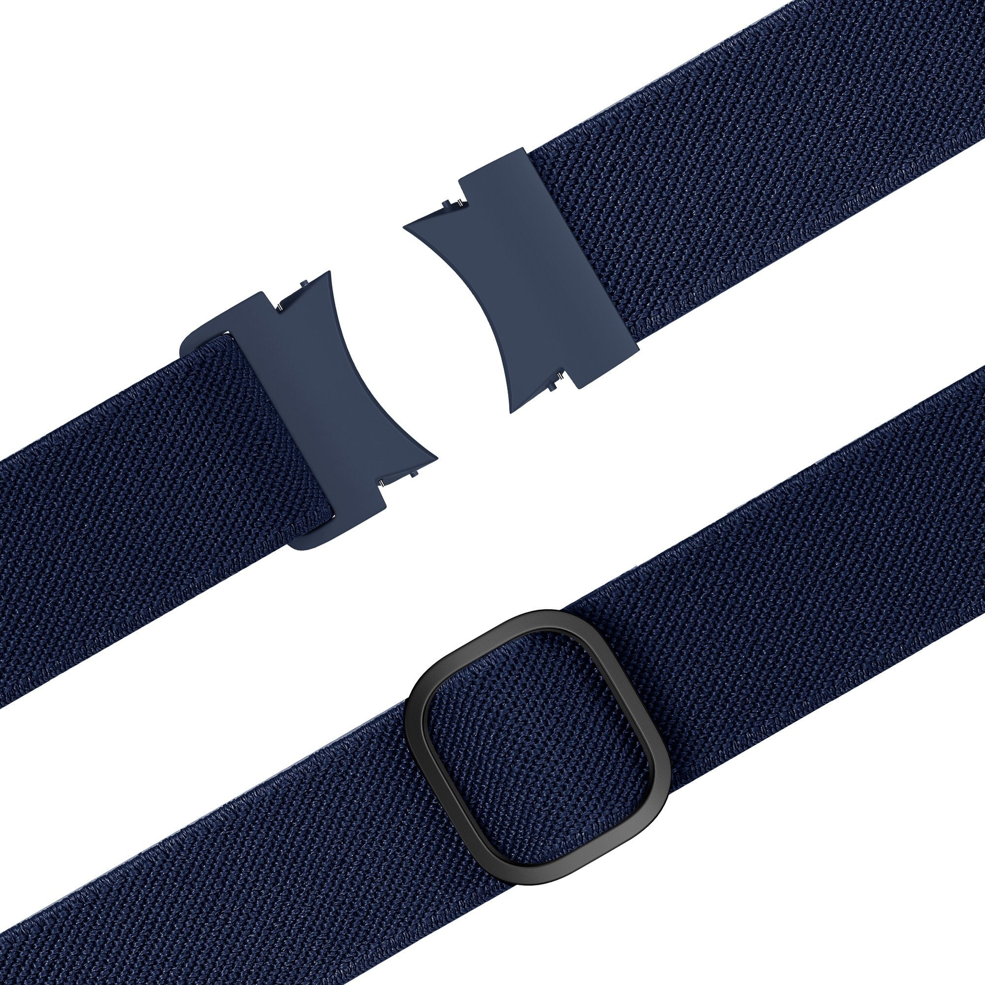 Bandz Samsung Galaxy Watch 7 - 44mm Elastic Strap 'Easy Fit' (Dark Blue)