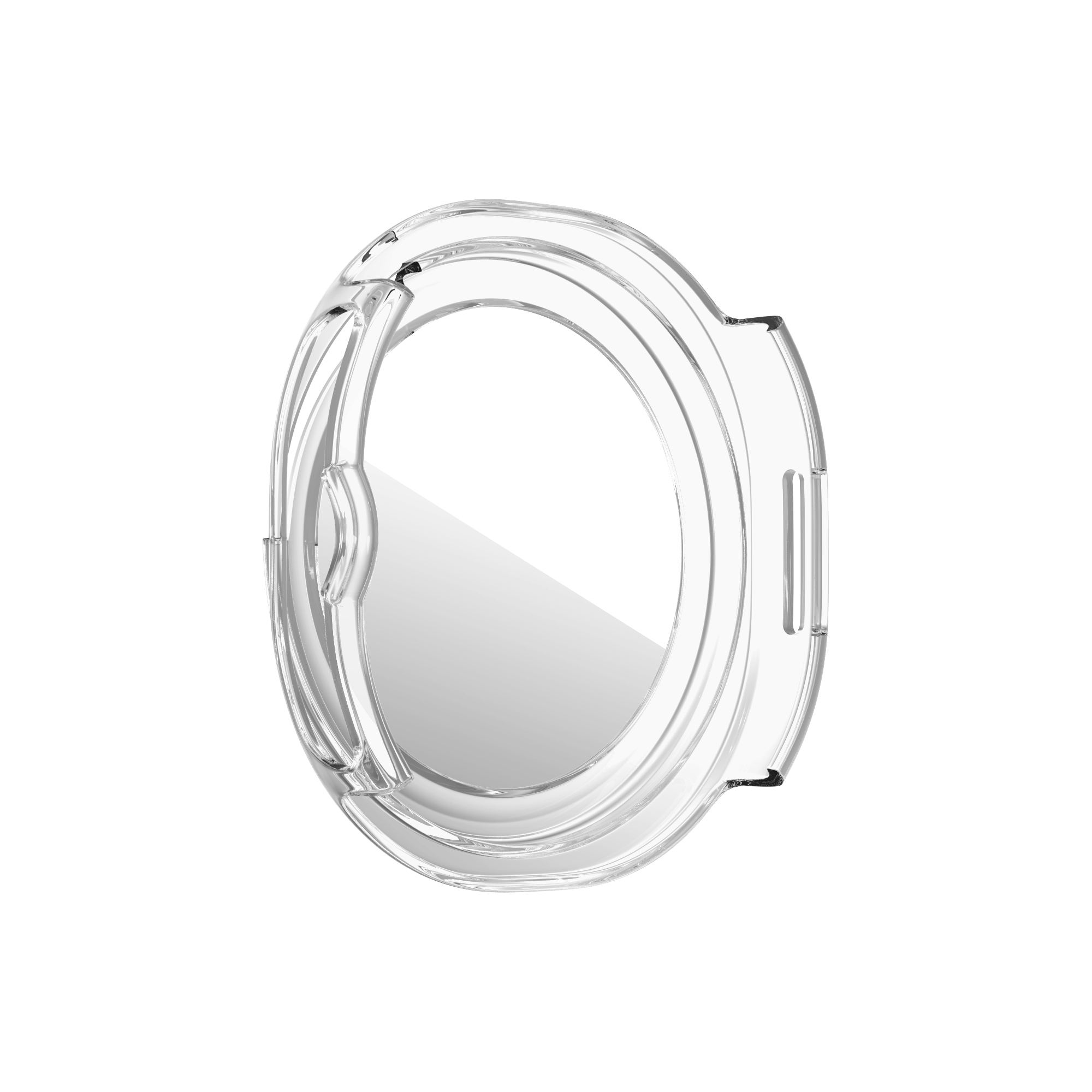 Bandz Samsung Galaxy Watch 8 Classic PC hoesje met glas (transparant)