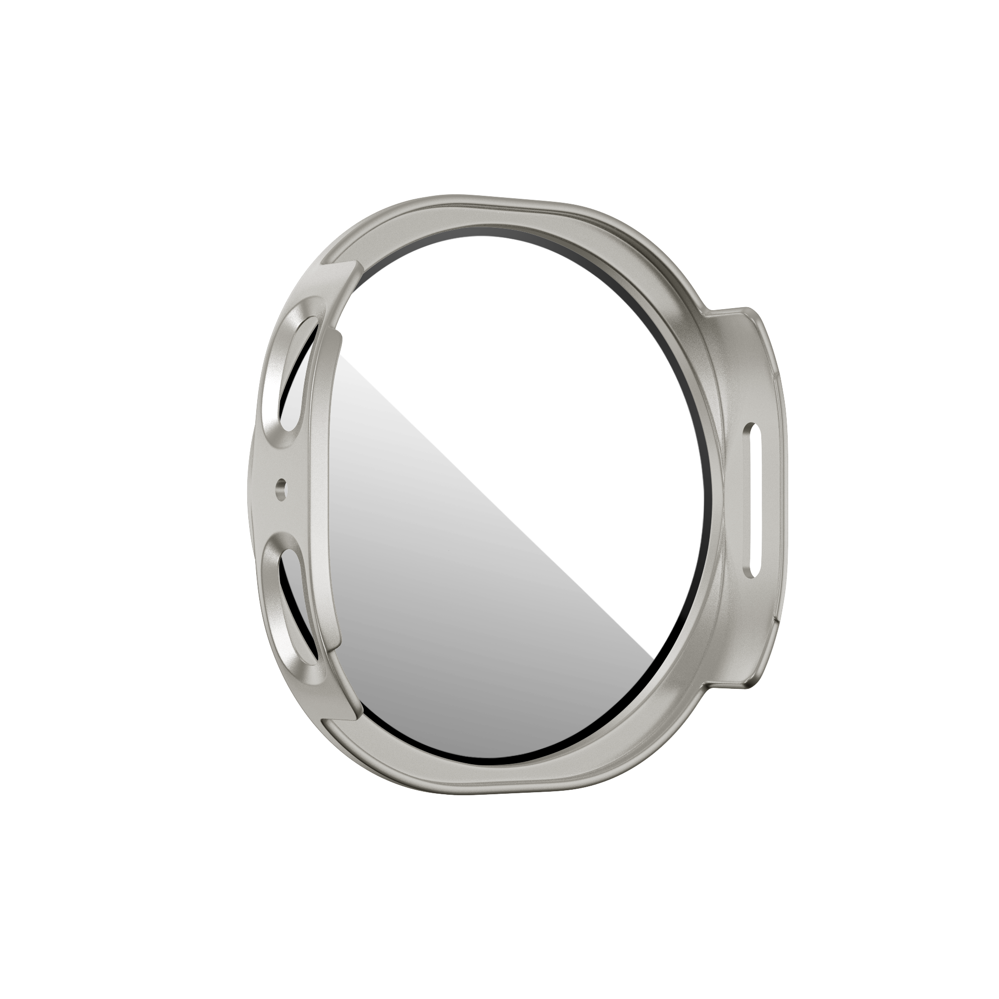 Bandz Samsung Galaxy Watch 8 - 40mm PC hoesje met glas (sterrenlicht)