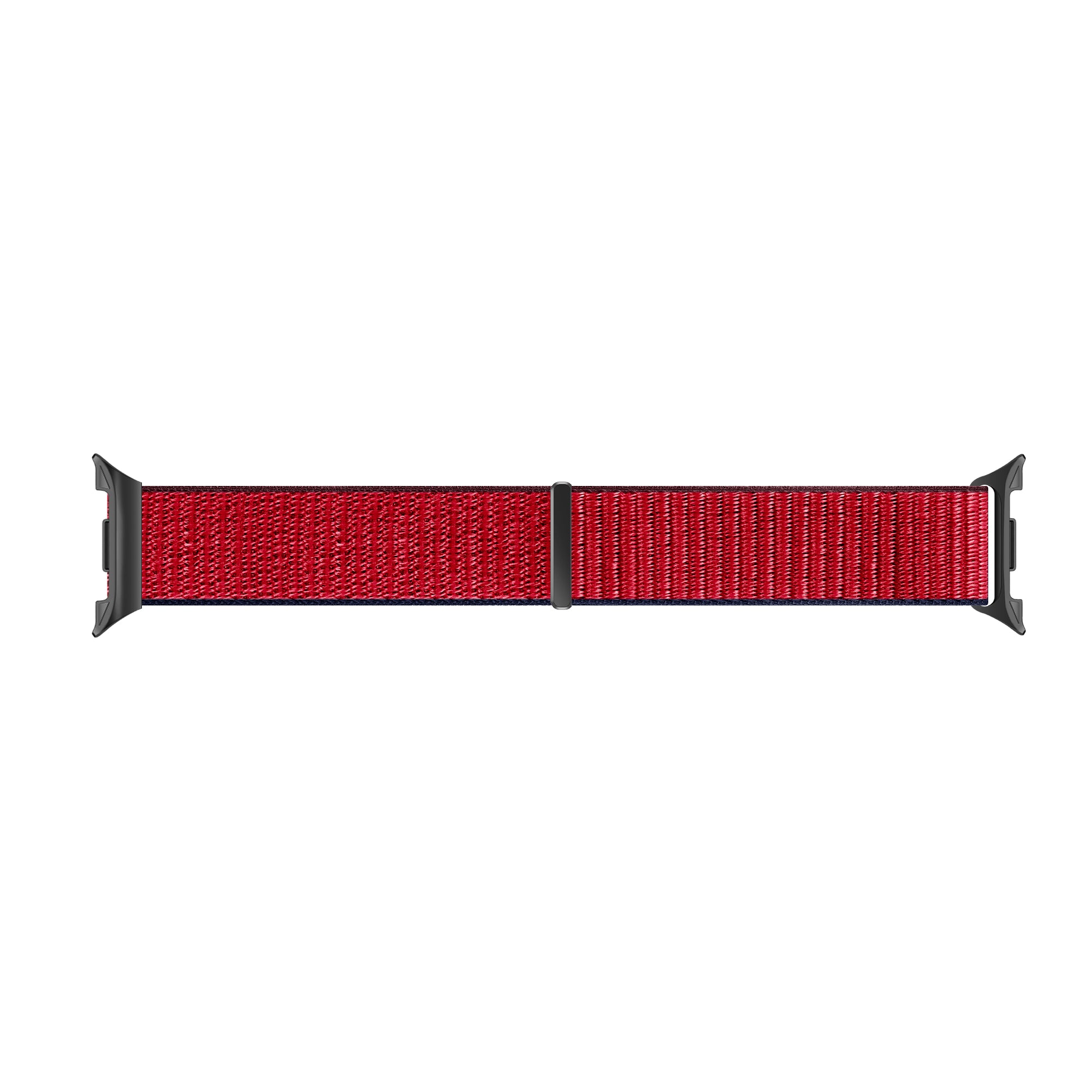 Samsung Galaxy Watch 8 Classic nylon bandje (rood mix)
